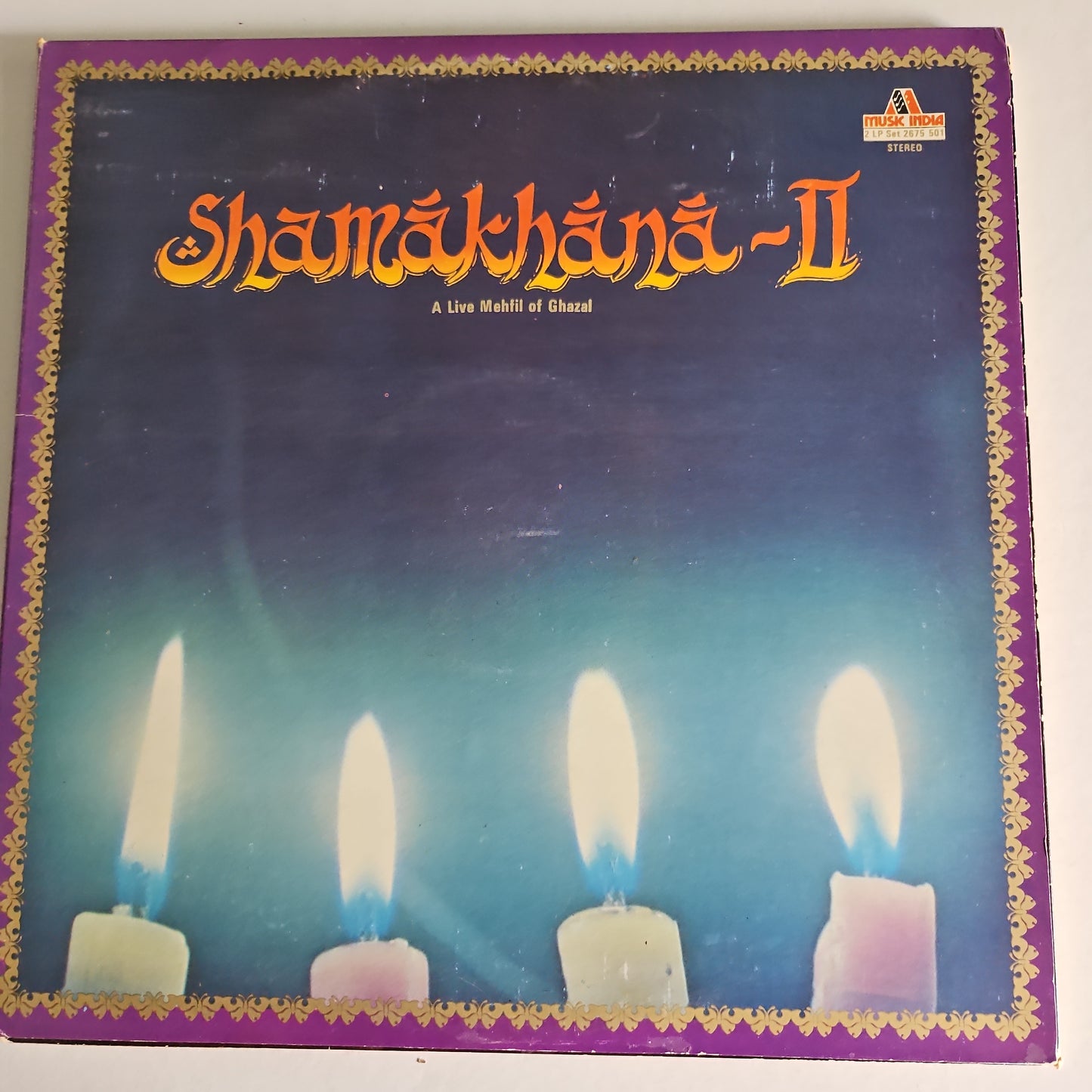 Shamakhana - Live Mehfil of Ghazals Vol 1 and Vol 2 ( 4 LPS) in excellent