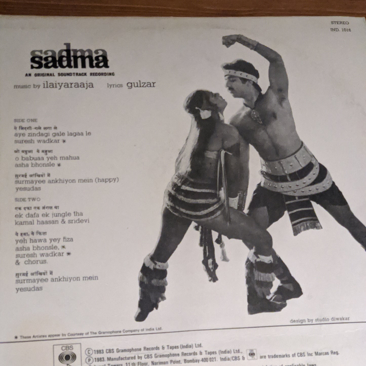 Sadma - Ilayraaja and Gulzar - Superhit Must have - in near mint condition