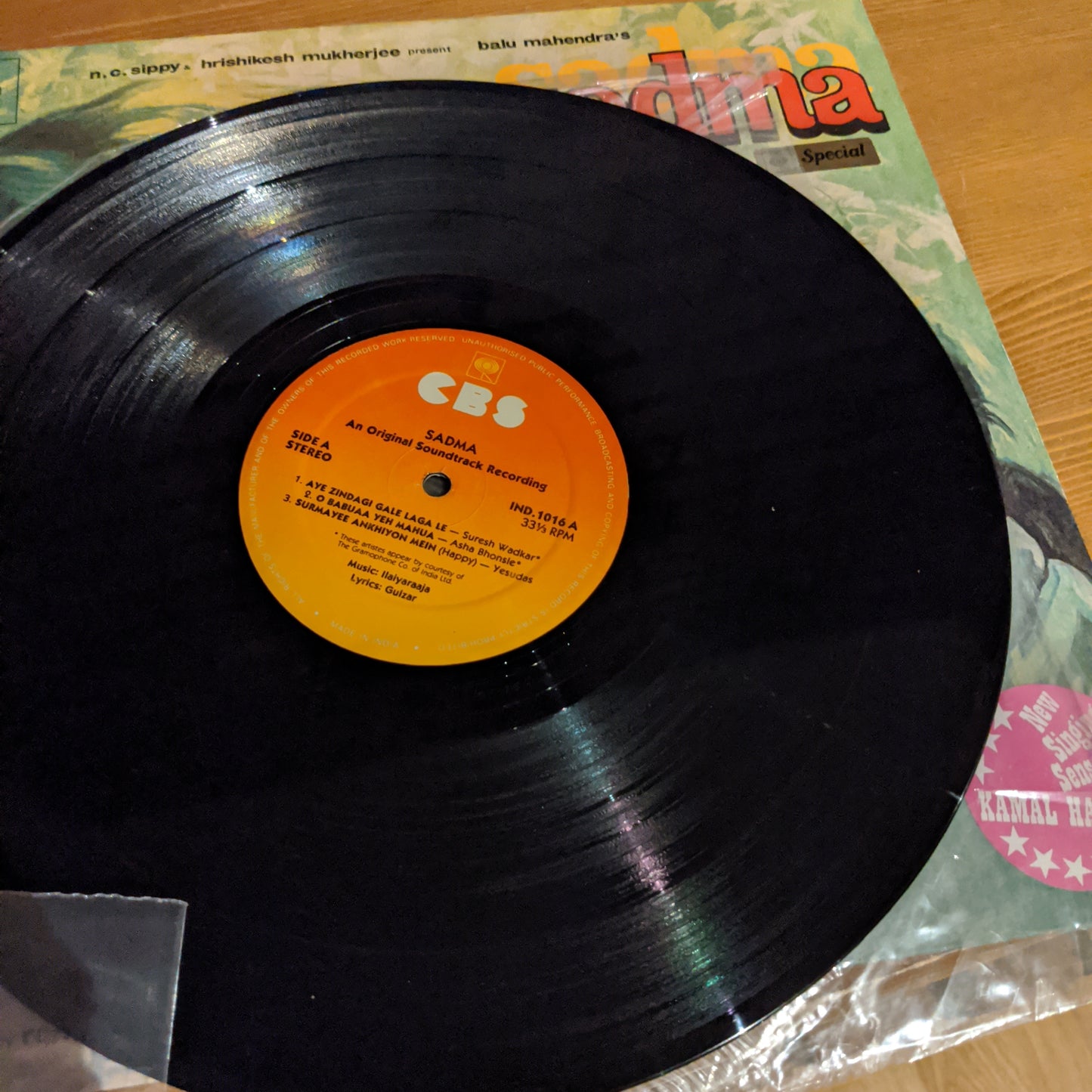 Sadma - Ilayraaja and Gulzar - Superhit Must have - in near mint condition