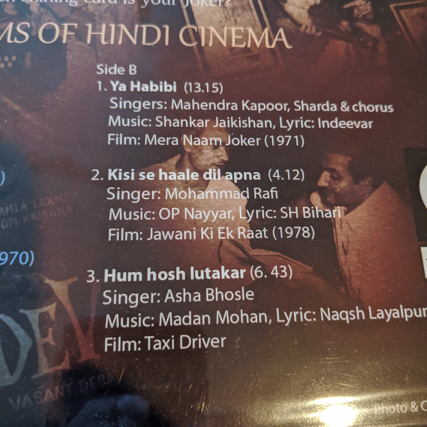 Joker Mera Naam - Unpublished Gems First time onLP- Brand new sealed