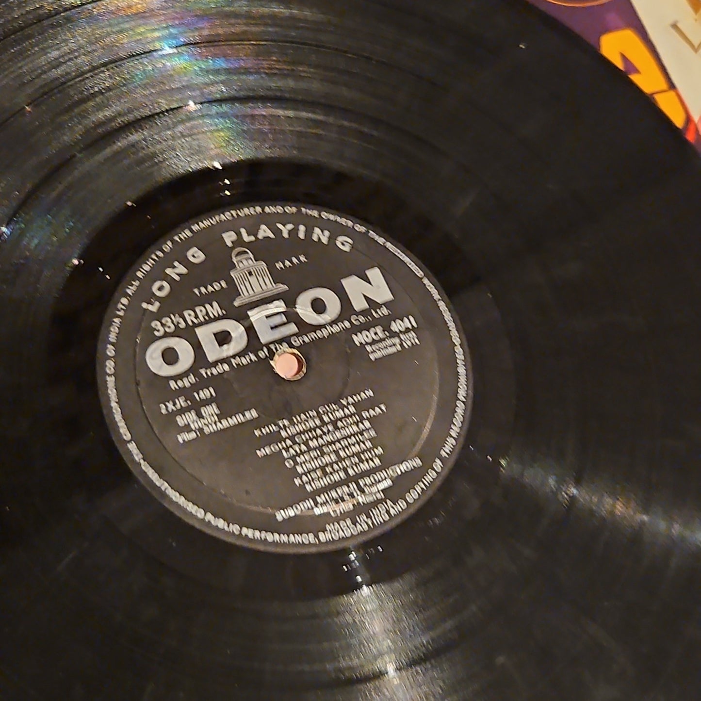 Sharmilee - Music by S D Burman - 1st ed. Odeon double ring VG+