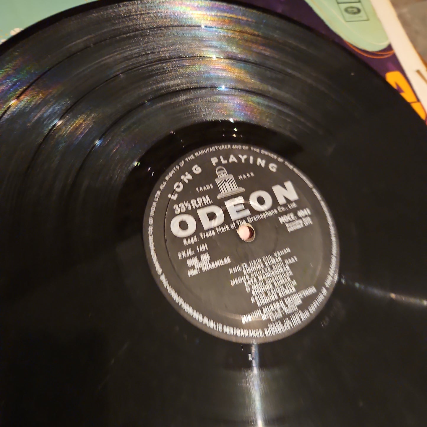 Sharmilee - Music by S D Burman - 1st ed. Odeon double ring VG+