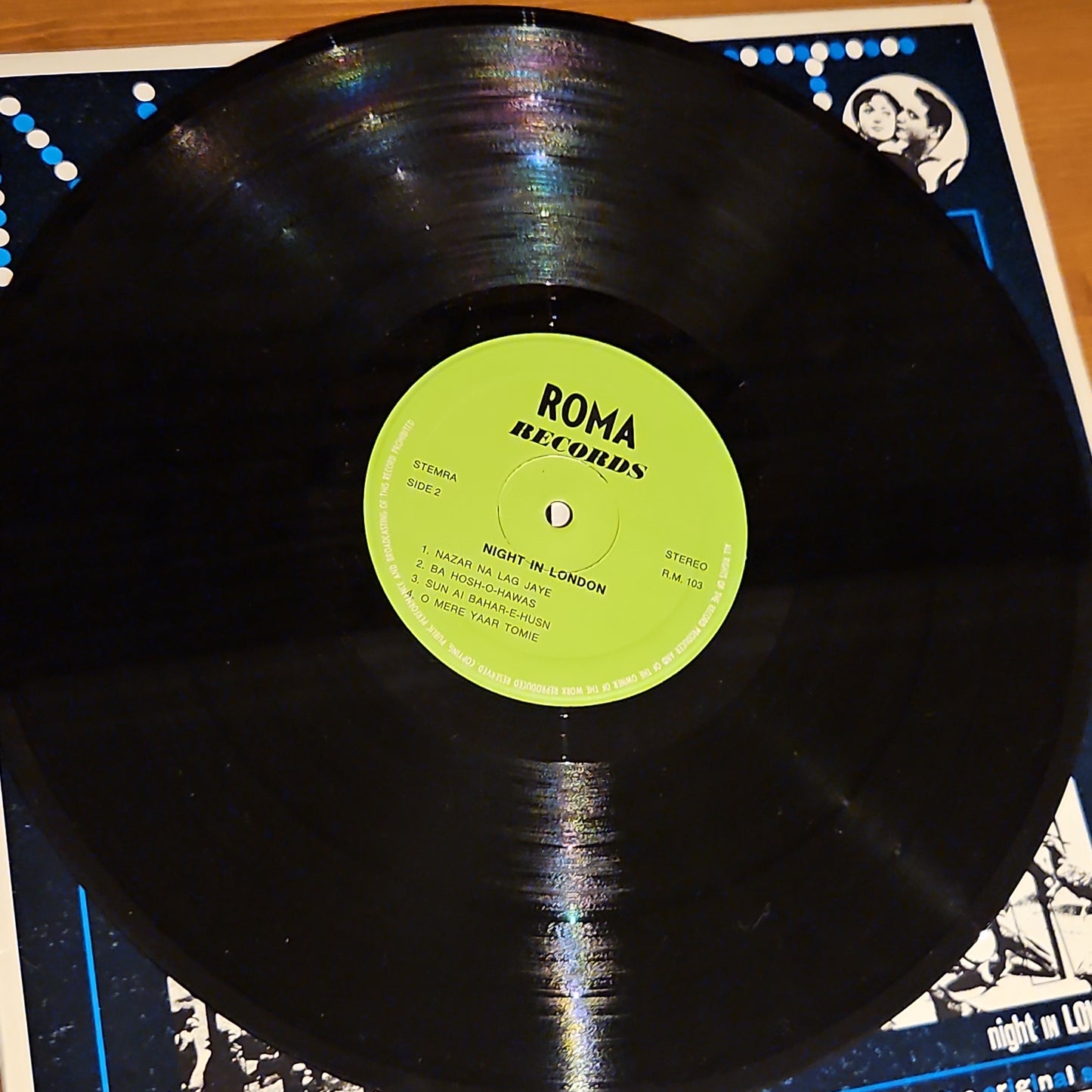 Night in London - Music Laxmikant Pyarelal, Rafi Lata in near mint pristine