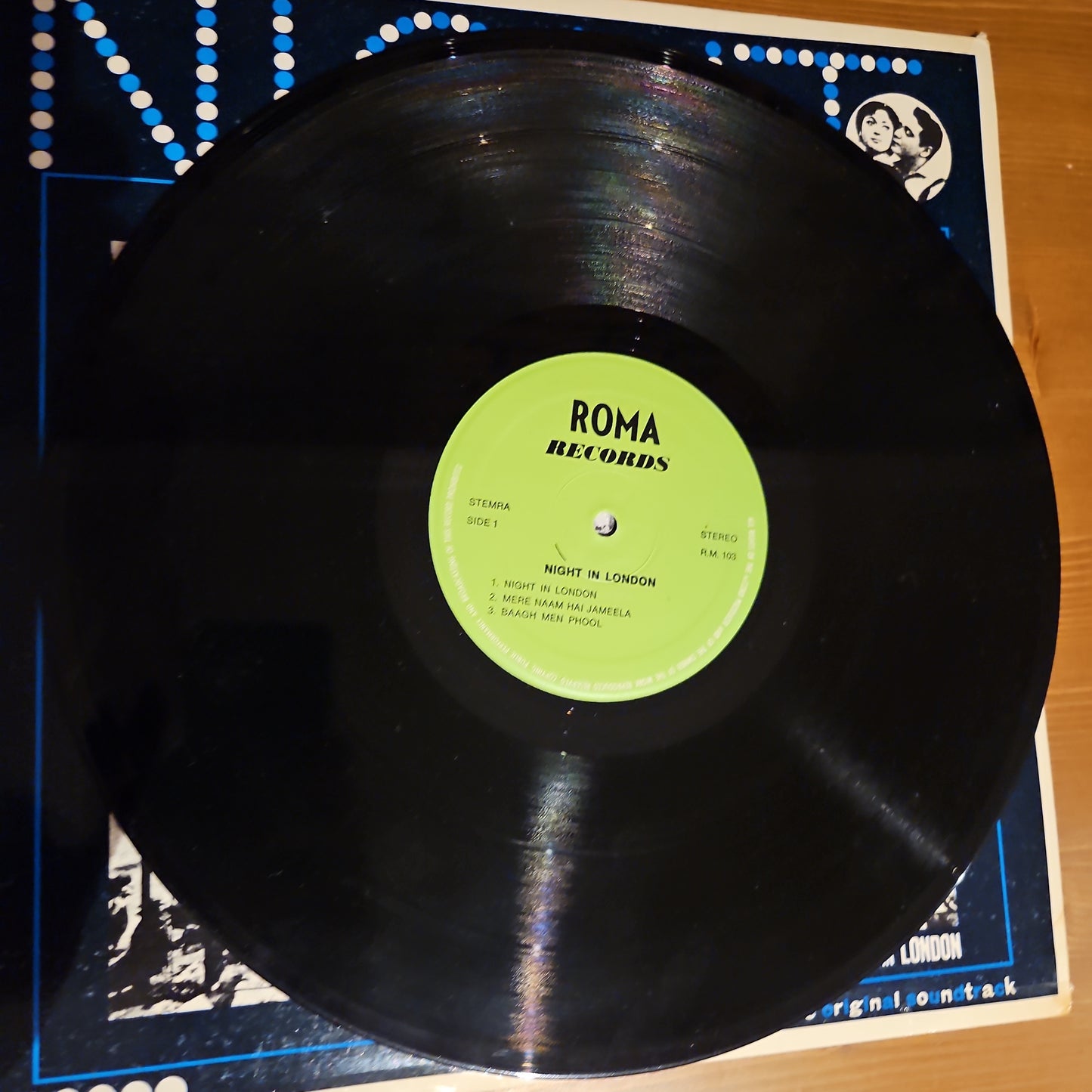 Night in London - Music Laxmikant Pyarelal, Rafi Lata in near mint pristine