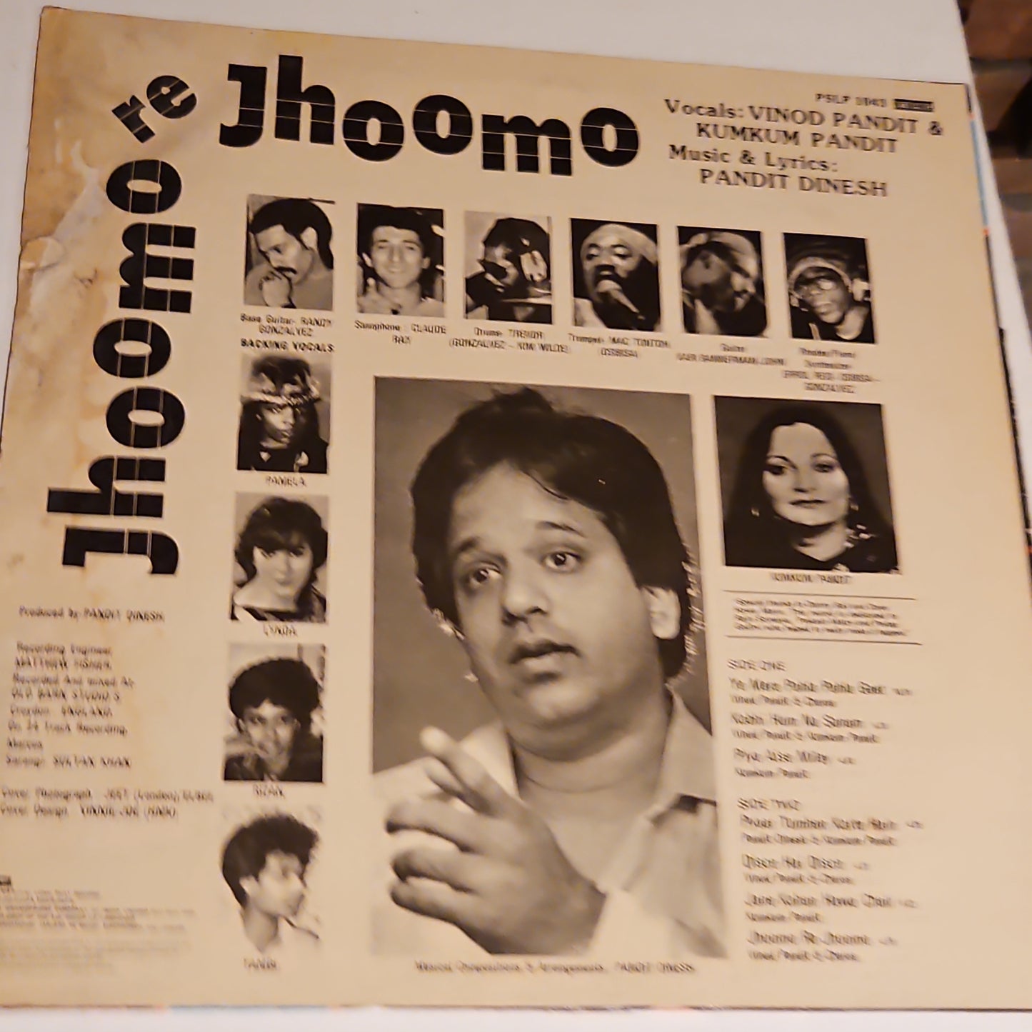Pandit Dinesh Jhoomo Re Jhoomo in VG+