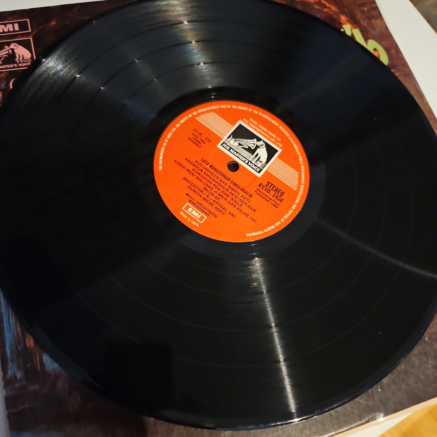 Lata Mangeshkar Lata Mangeshkar Sings Ghalib - near mint