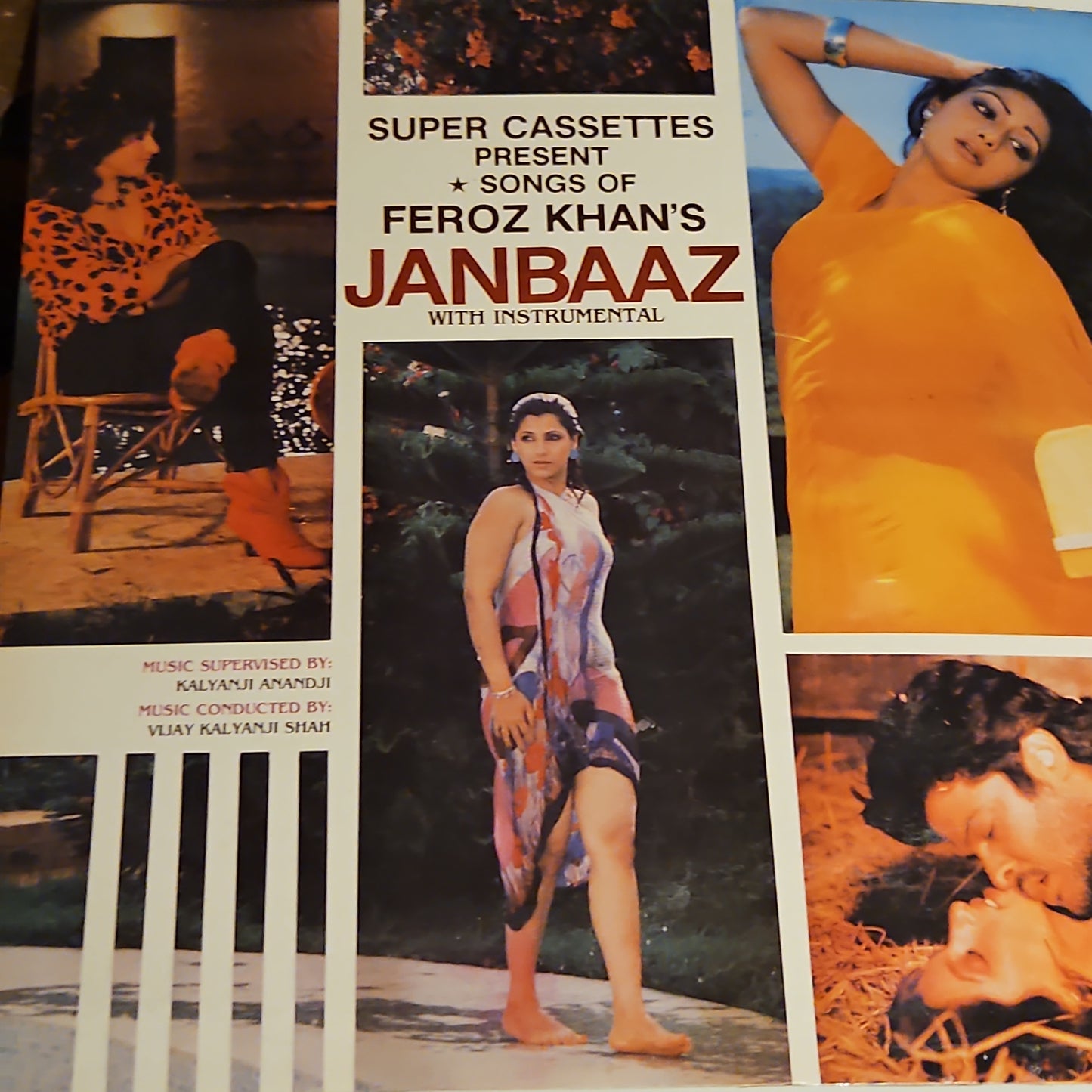 Janbaaz - Kalyanji Anandji Blockbuster soundtrack with intrumentals - T Series release in excellent condition
