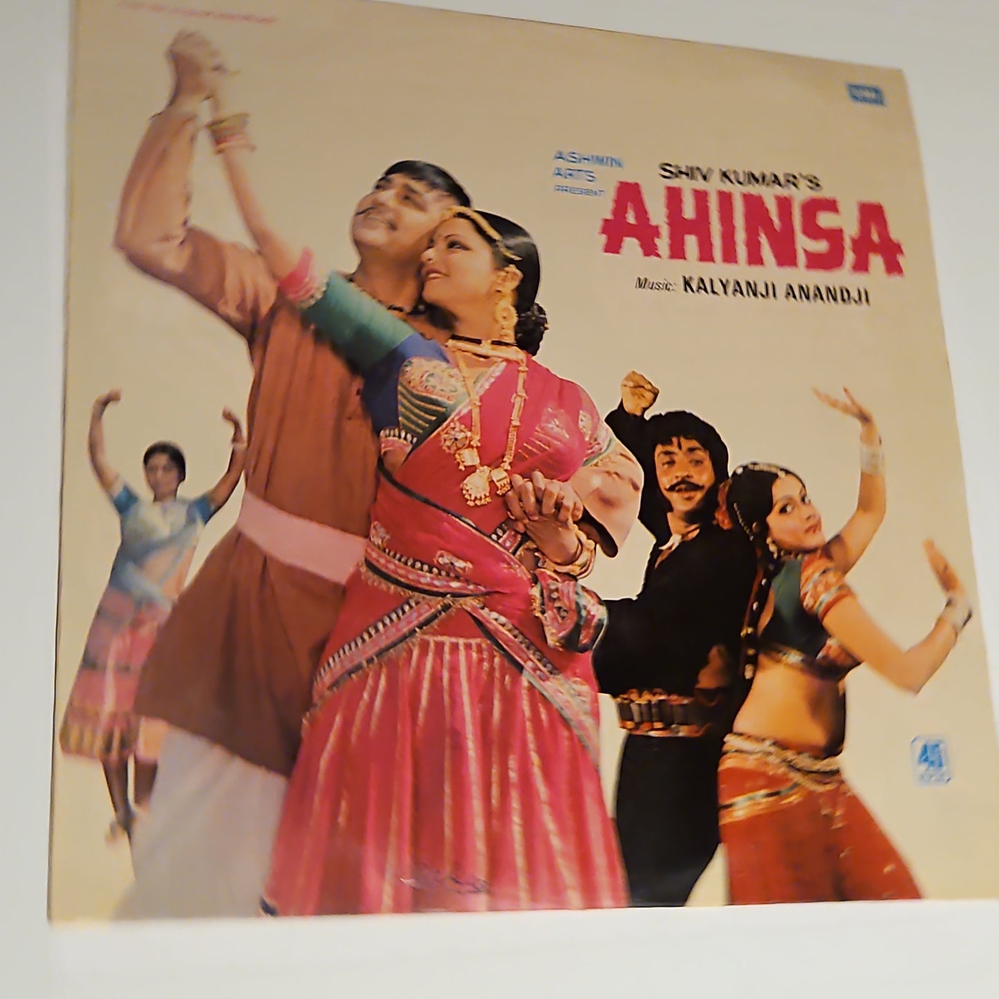 Kalyanji Anandji - Ahinsa in Near mint - 45 rpm LP