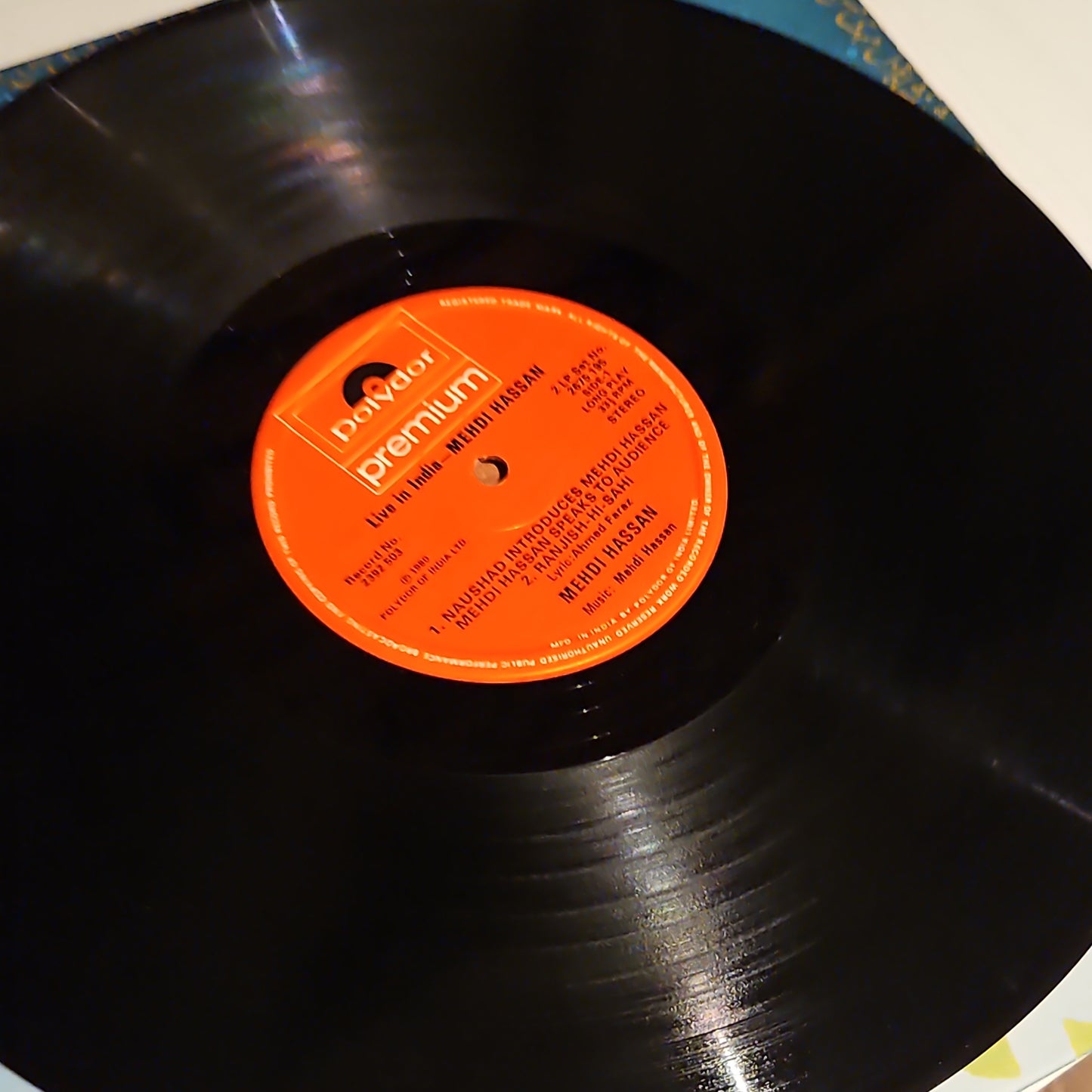 Mehdi Hassan - Live in India Ploydor 2 LP set Stereo - in excellent condition