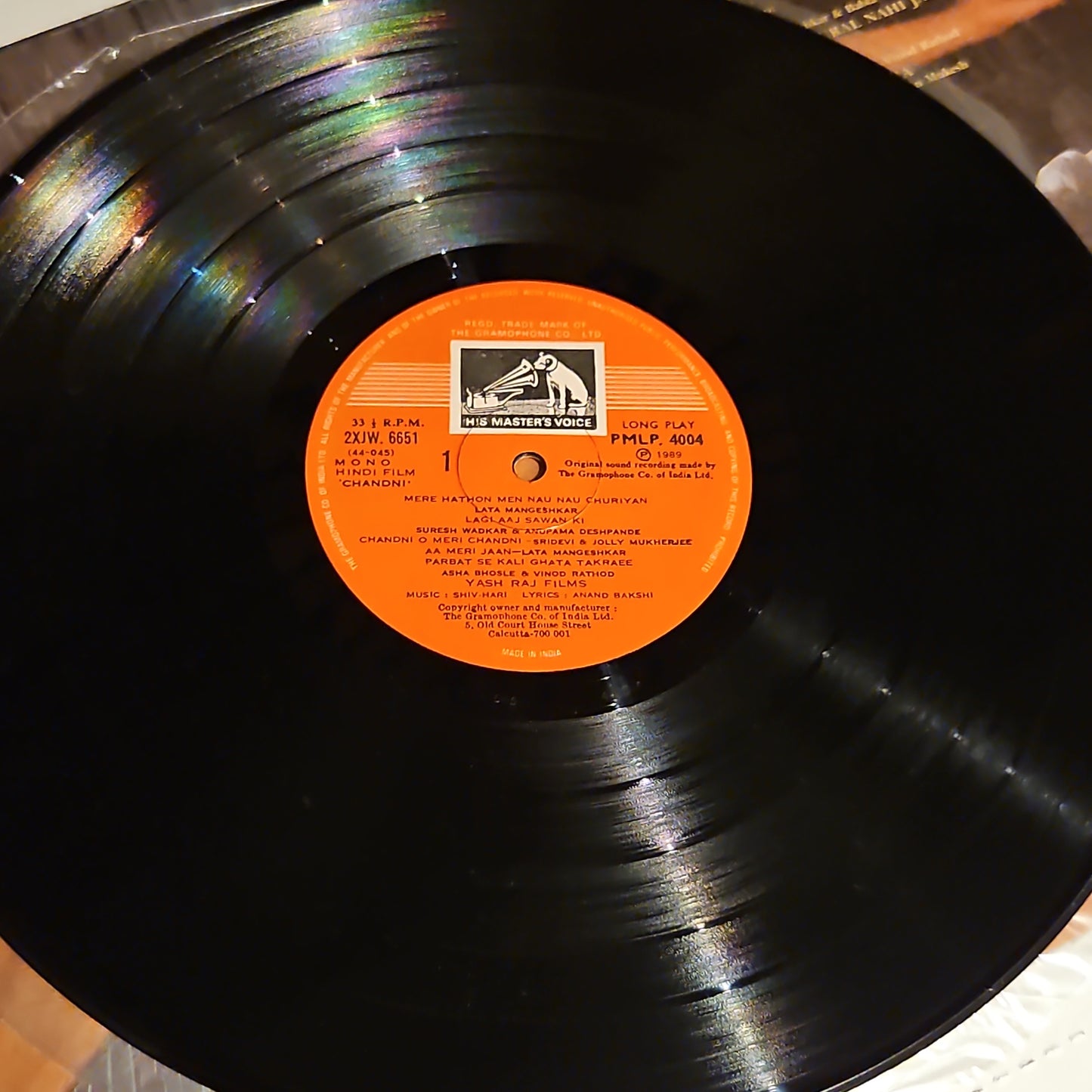 Chandni - Shiv Hari superhit in Near mint pristine Gatefold edition