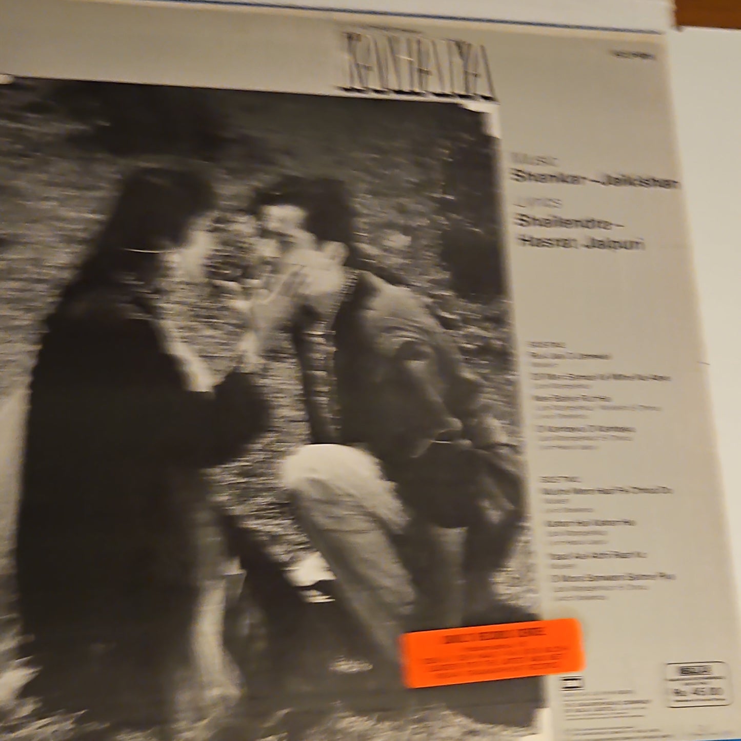 Kanhaiya - Shankar Jaikishan, Rajkappr superhit in Excellent condition