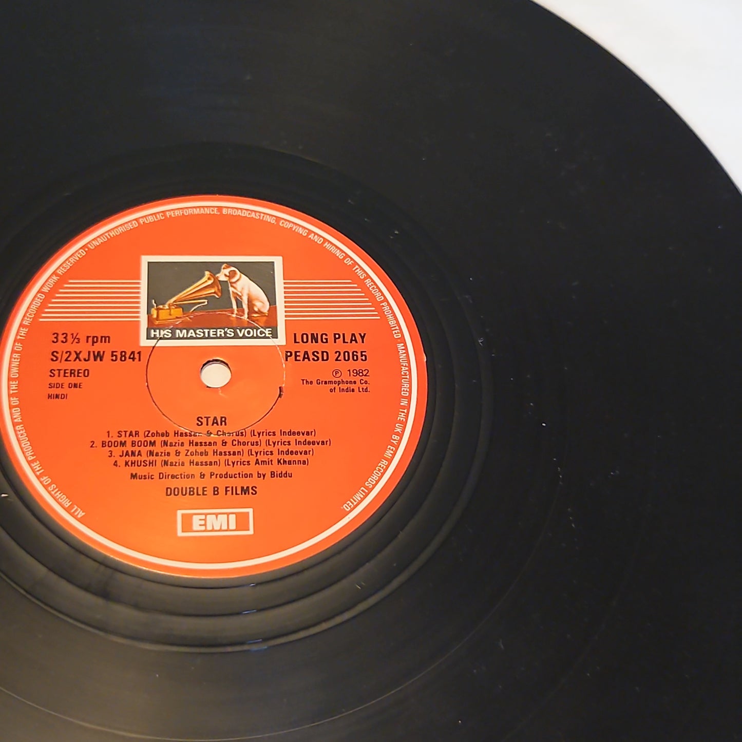 Star - Nazia & Zoheb Hassan* - & - Biddu Star in excellent condition