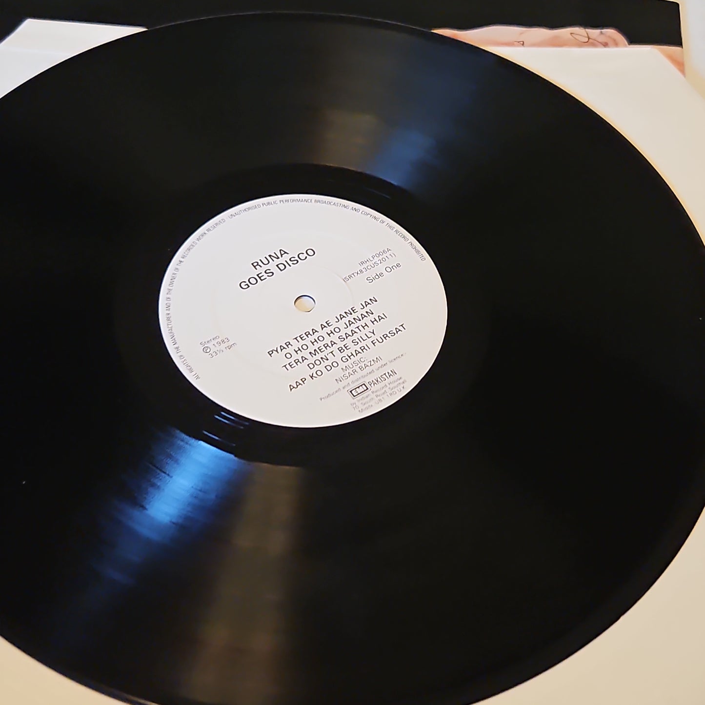 Runa Laila - - Runa Goes Disco featuring Shabaz Qalandar near mint.