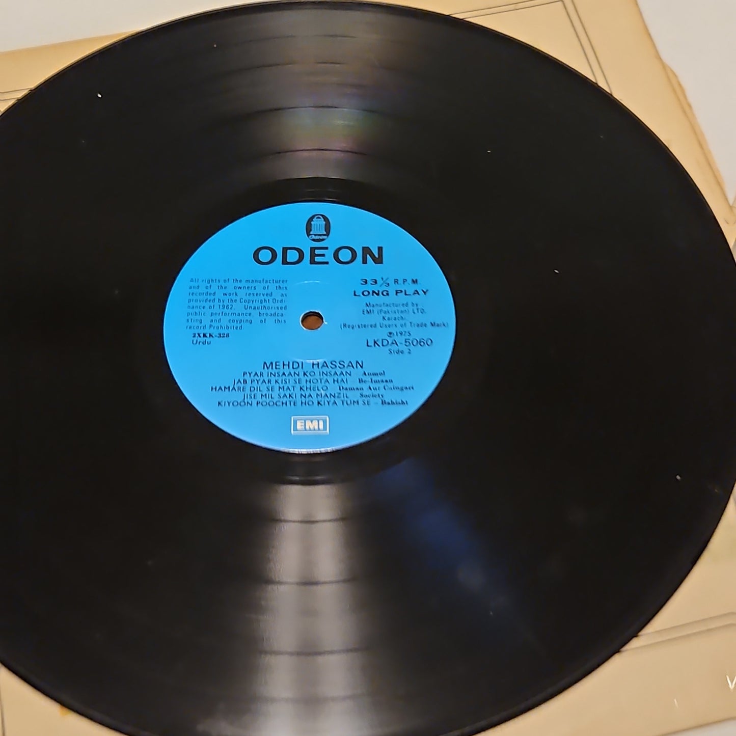 GHAZALS - Mehdi hassan Ghazals from pakistani films near Mint - Pakistan