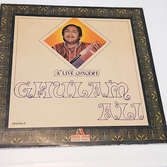 Ghulam Ali - A Live Concert (Ghazals) Music India - 2393 951 near mint