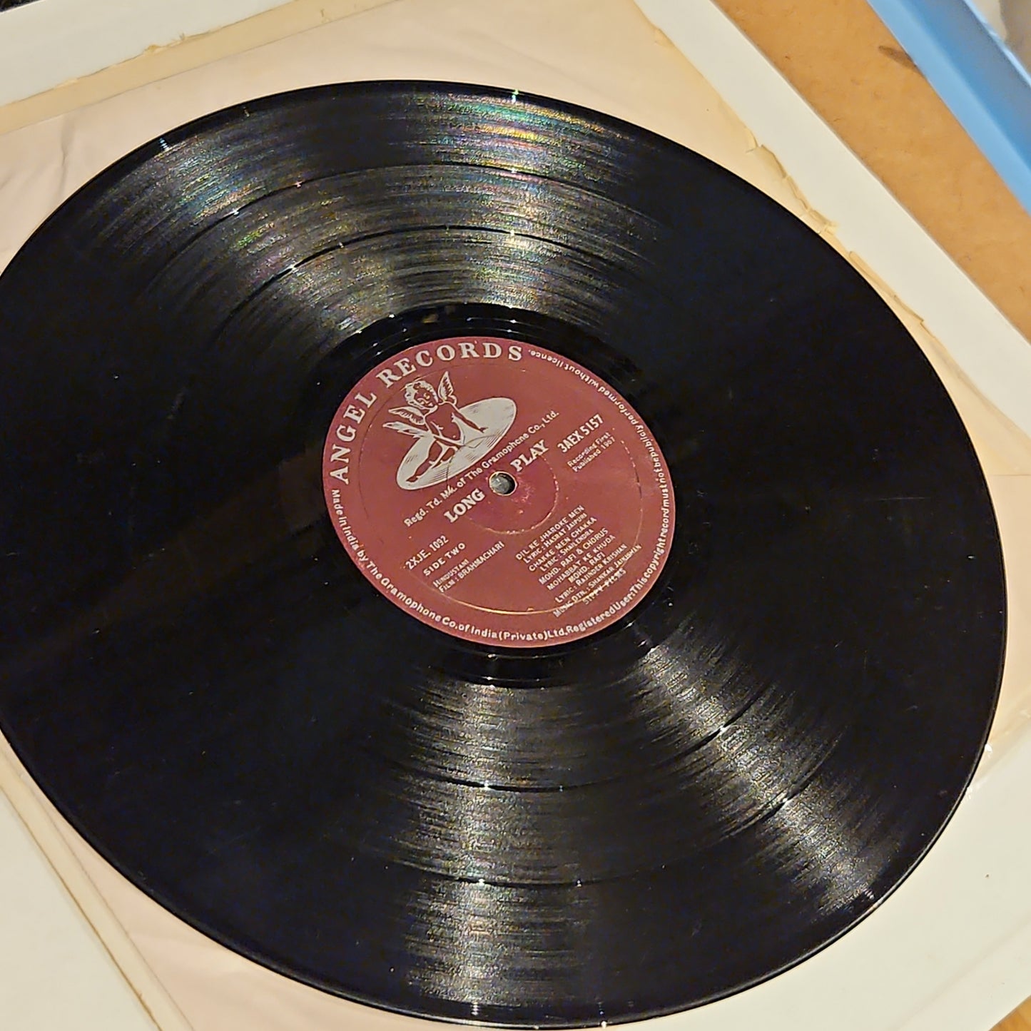 Brahmachari - Music by Shankar Jaikishan - Angel 1st in VG+ condition