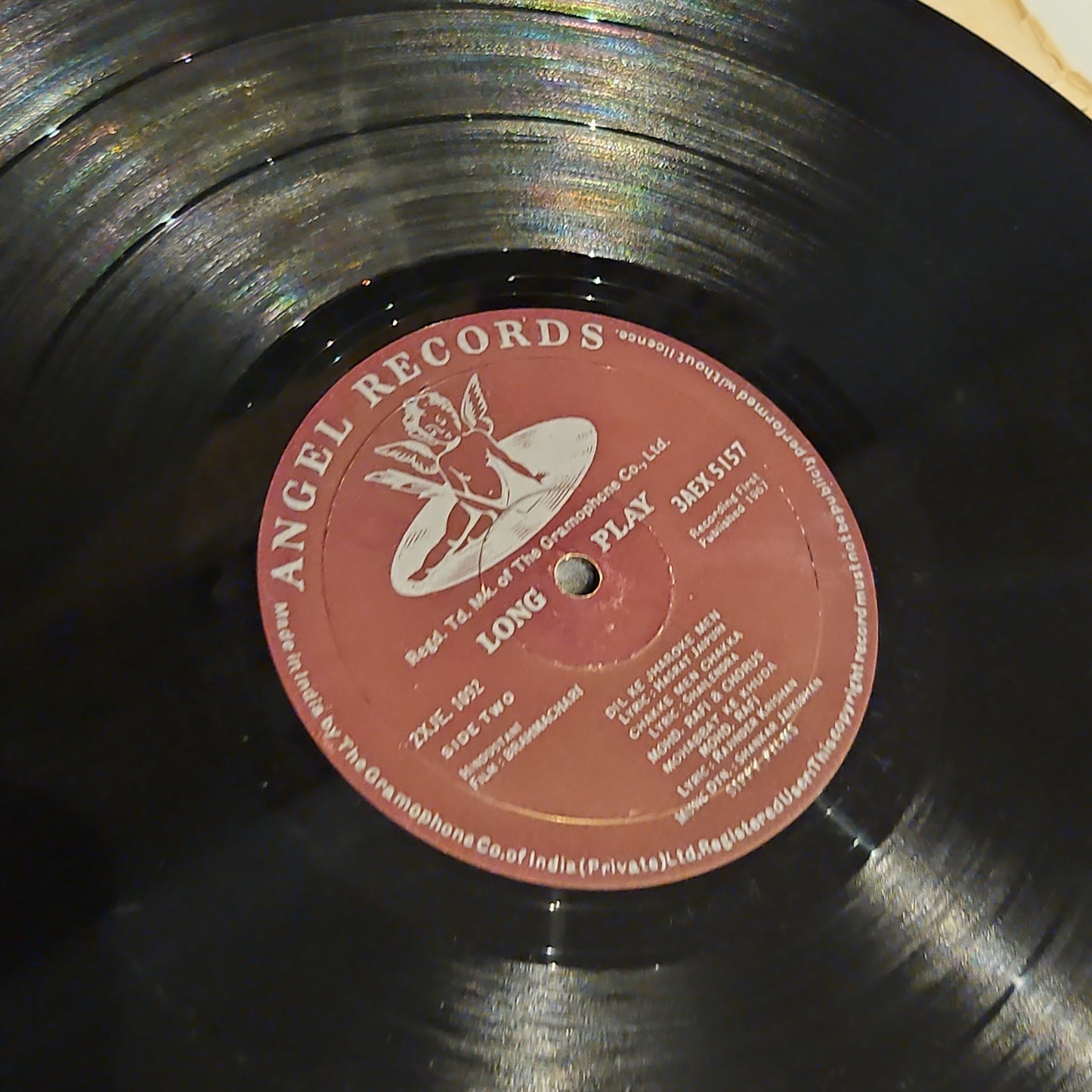 Brahmachari - Music by Shankar Jaikishan - Angel 1st in VG+ condition