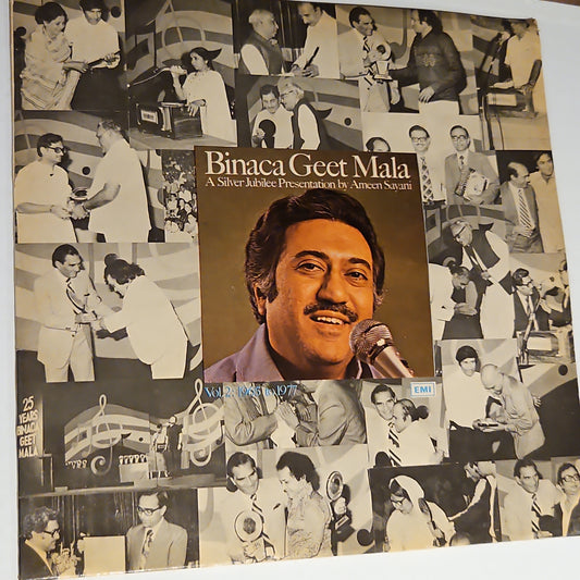Binaca Geet Mala 2 LP set Vol 1 (1953-64) &Vol 2 (1965 - 1977) excellent Collectors dream
