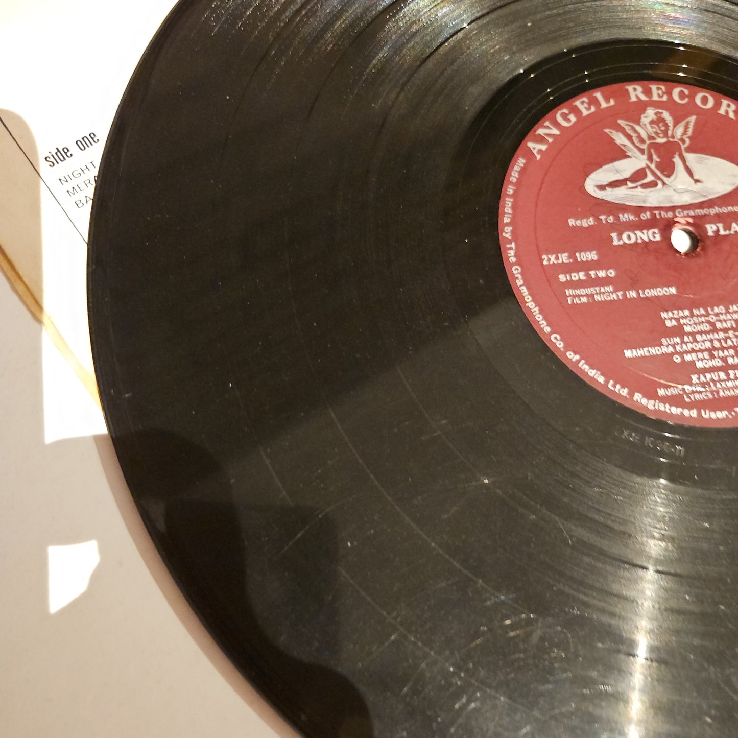 Night in London - Music by Laxmikant Pyarelal 1st Angel in good condition