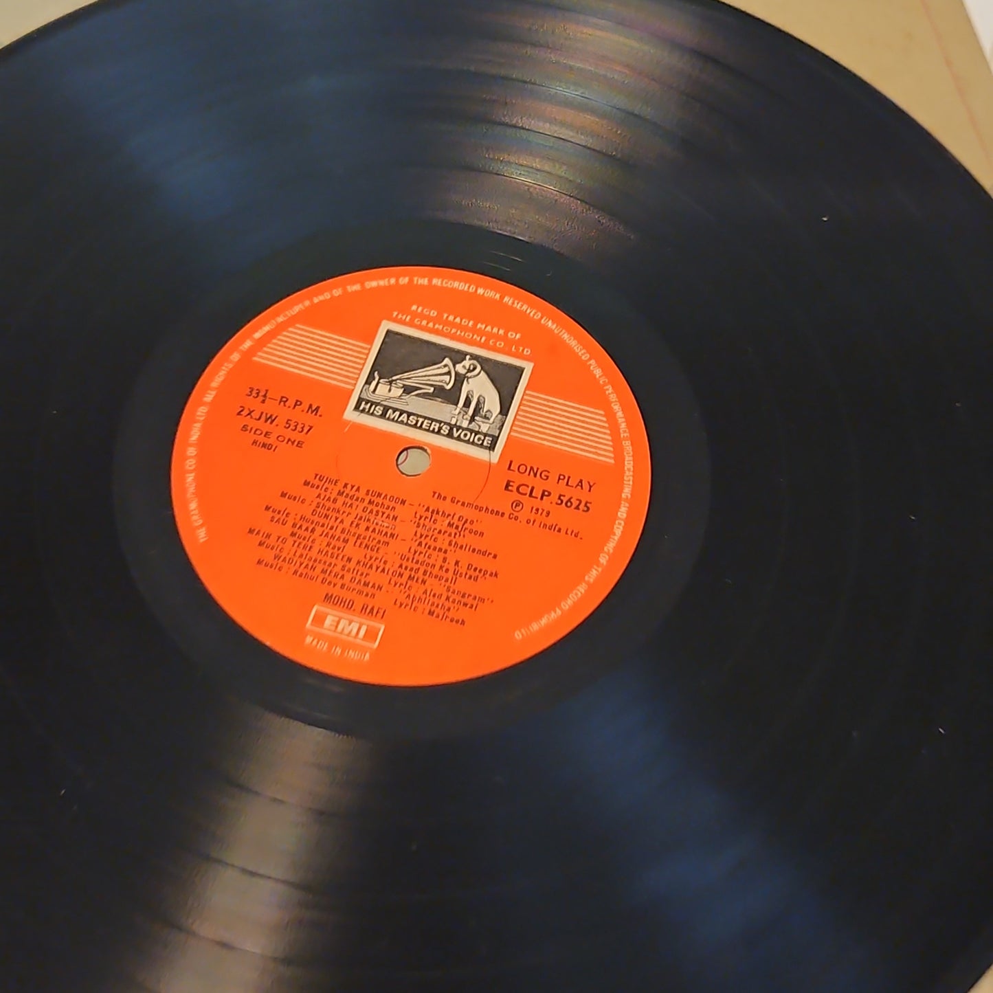 Mohammed Rafi - We Remember Rare song collection - 2 LP set in excellent condition