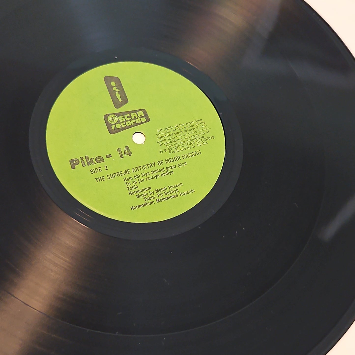 Mehdi Hassan The Supreme Artistry Of Mehdi Hassan 2 LP set in near mint