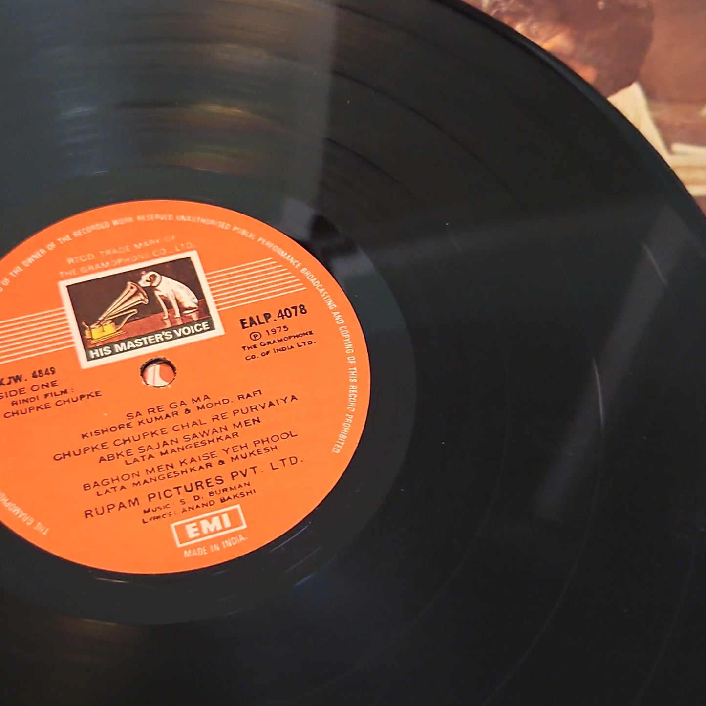 Chupke Chupke + Mili 2-in-1 , S D burman superhit album in excellent