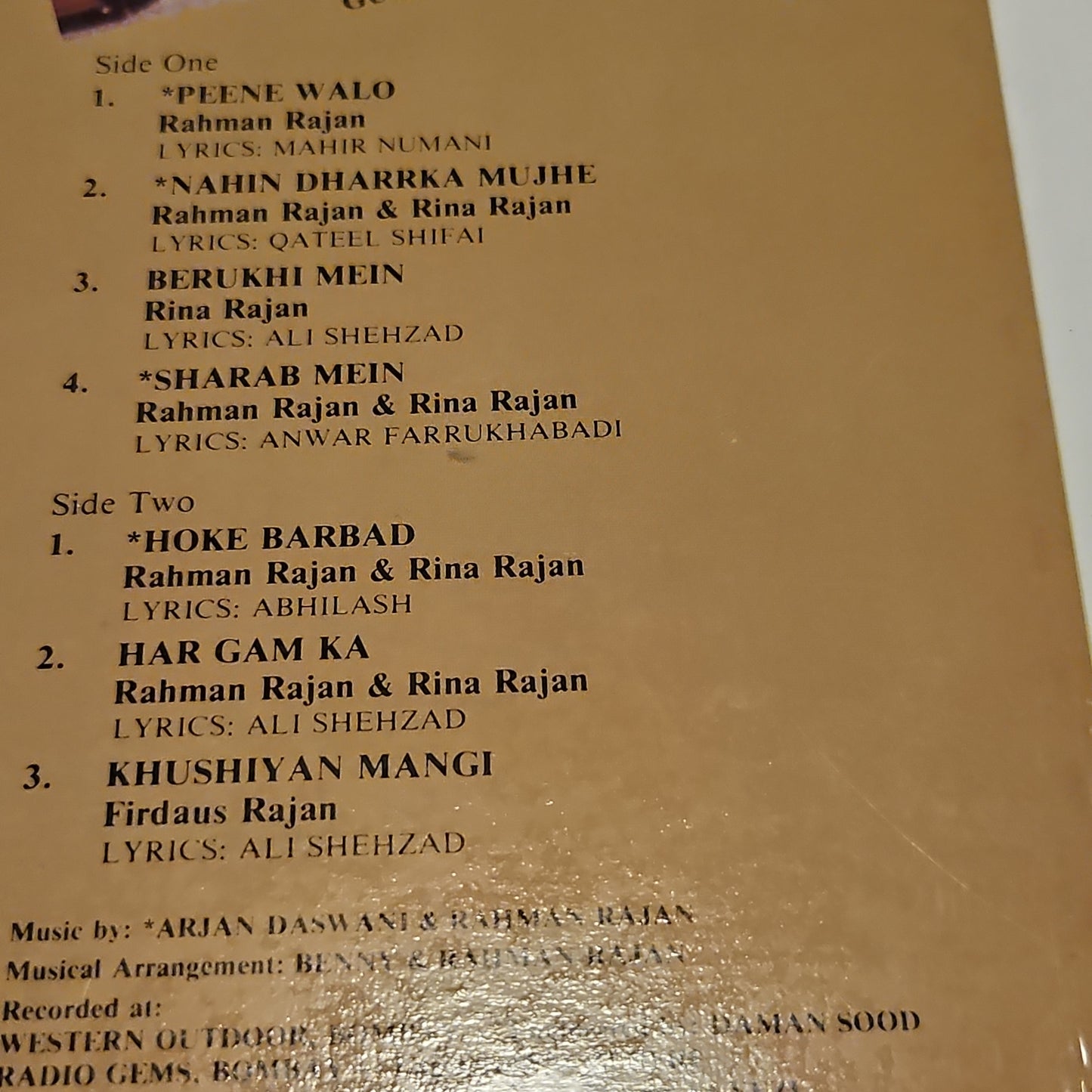 Rajans - Safar in unplayed near mint