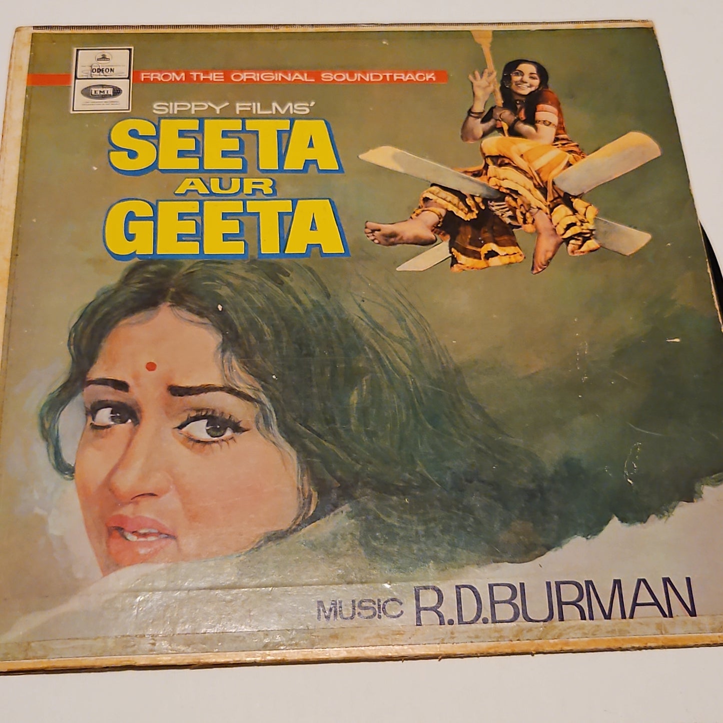Seeta Aur Geeta - R D Burman superhit - 1st edition Odeon Double Ring excellent