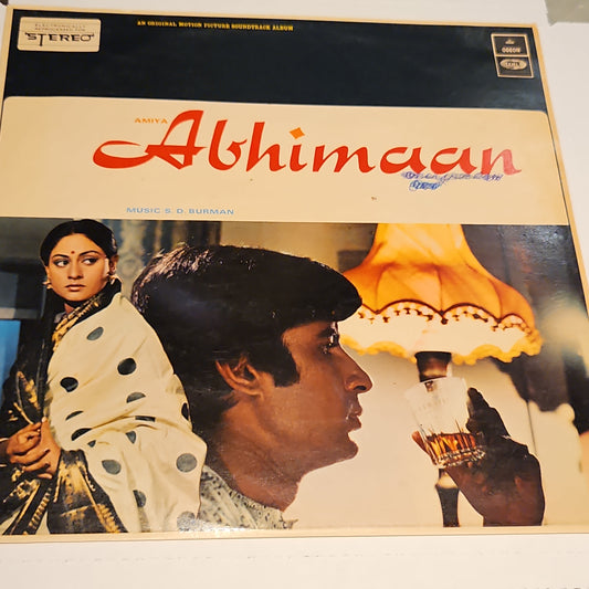 Abhimaan - Original Soundtrck by S. D. Burman in excellent condition