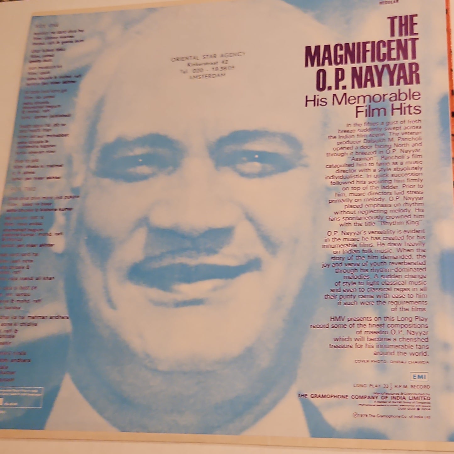 O P NAYYAR - The Magnificent in Near Mint includes kishore rare song Surma Mera Nirala