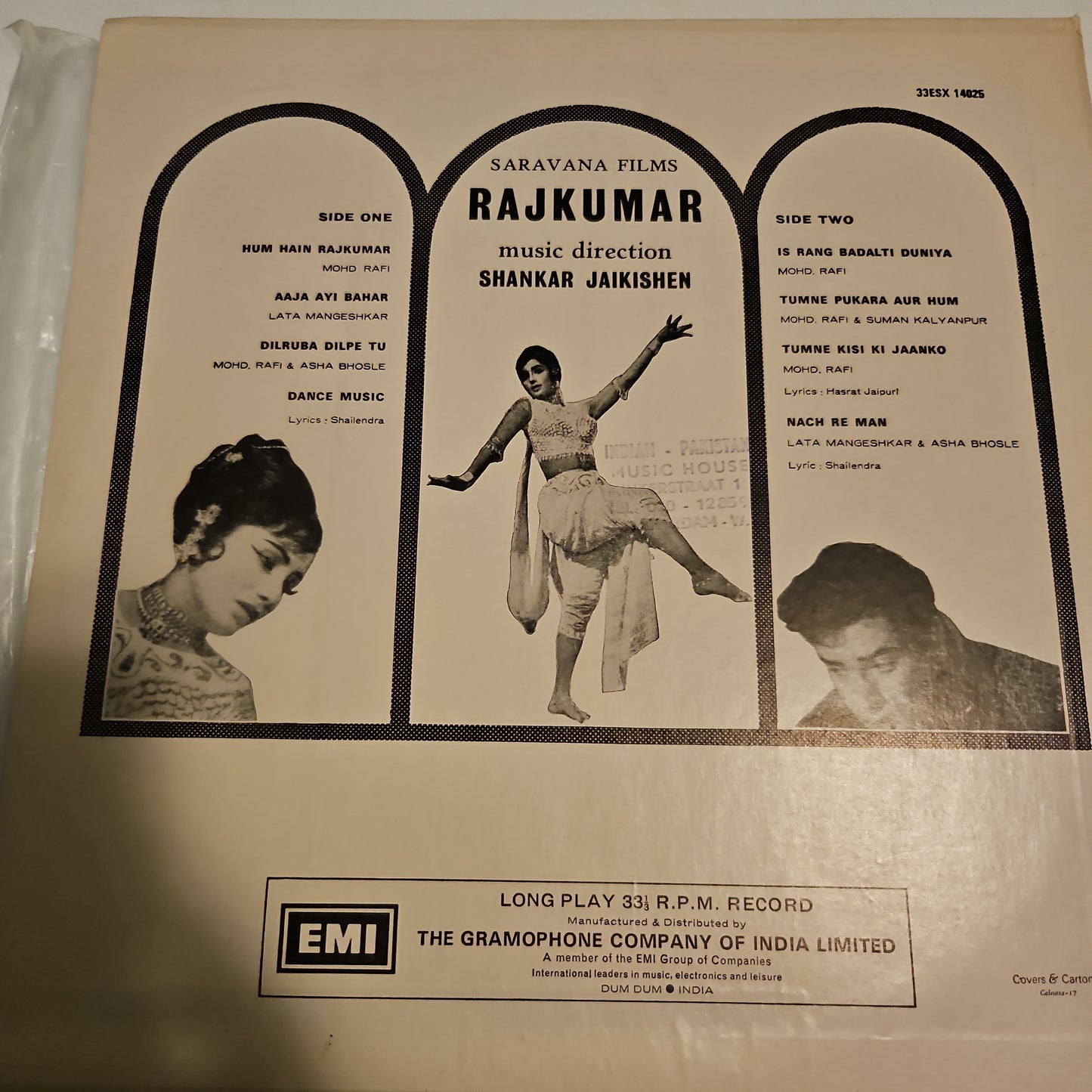 Rajkumar - Shankar Jaikishan superhit in pristine conndtion