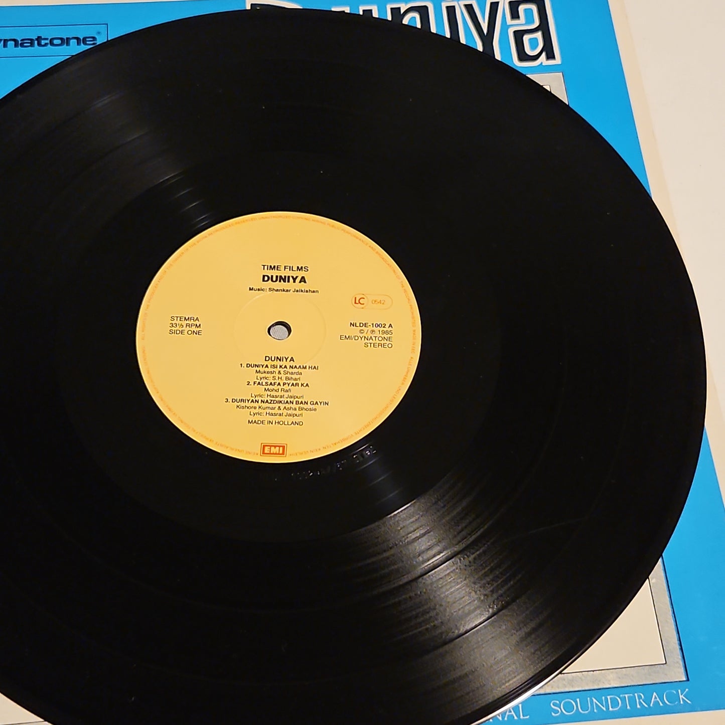 Duniya - Superhit Shankar Jaikishan - official EMI Holland pressing by Dynatone - Pristine in near mint