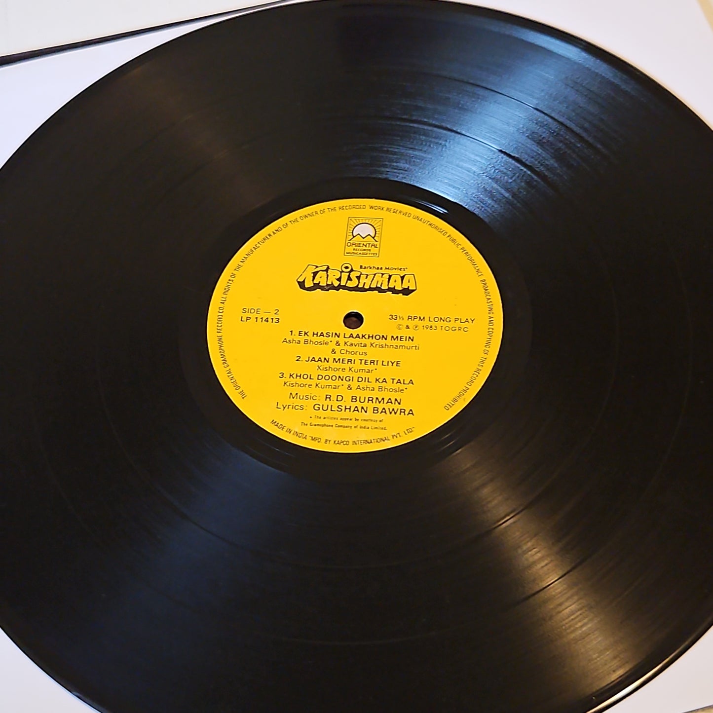 Karishma - R D Burman Blockbuster - in Near mint