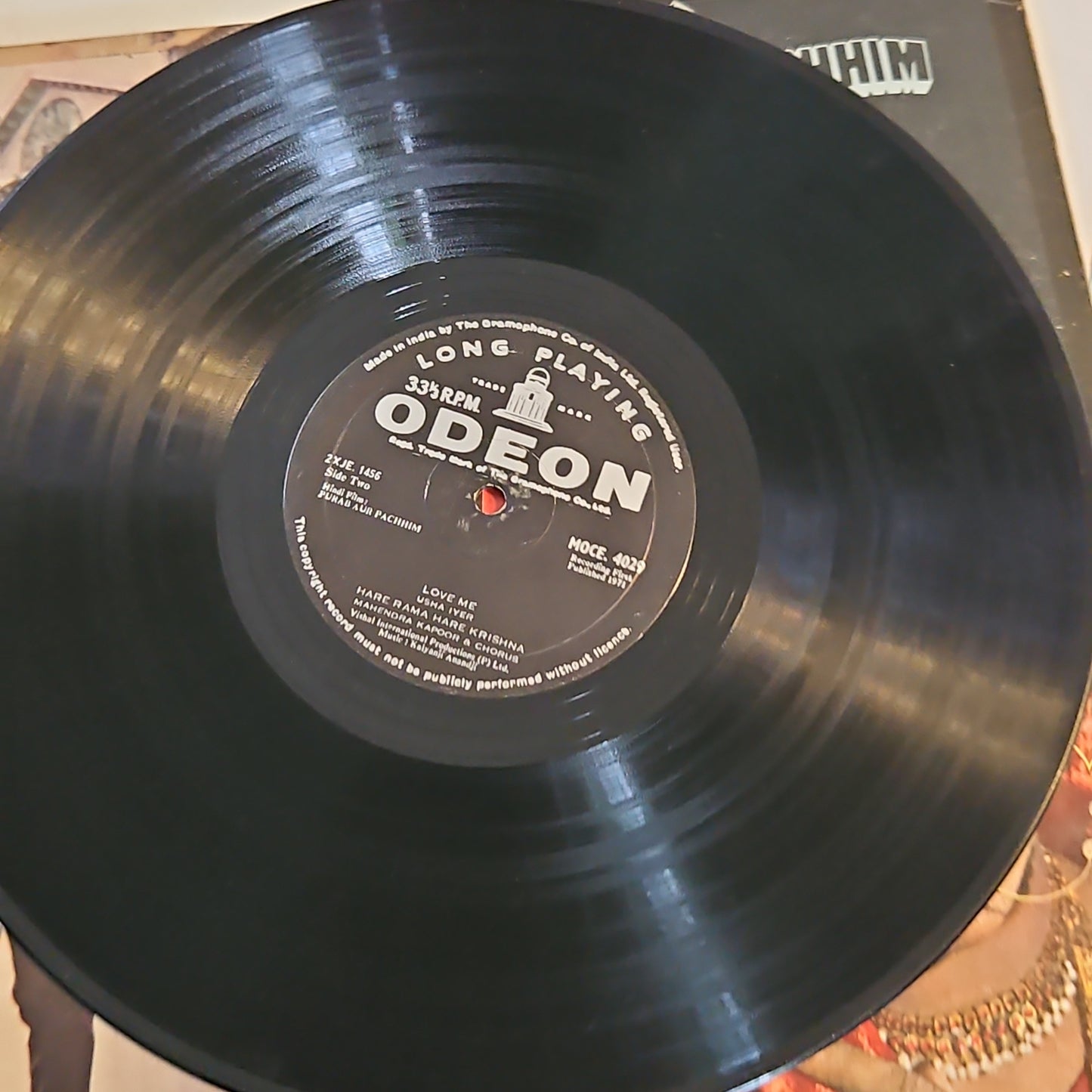 Purab Aur Pachchim first odeon classic collectible 2 LP set in VG+ to excellent Psych Funk