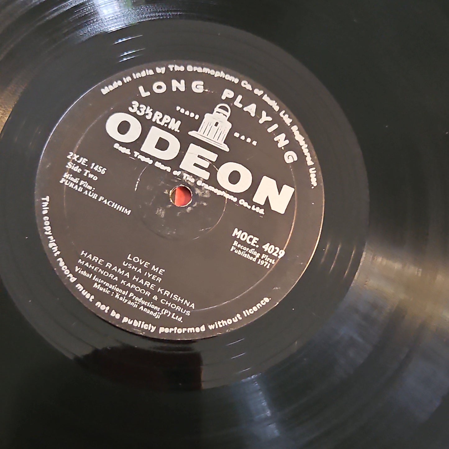 Purab Aur Pachchim first odeon classic collectible 2 LP set in VG+ to excellent Psych Funk