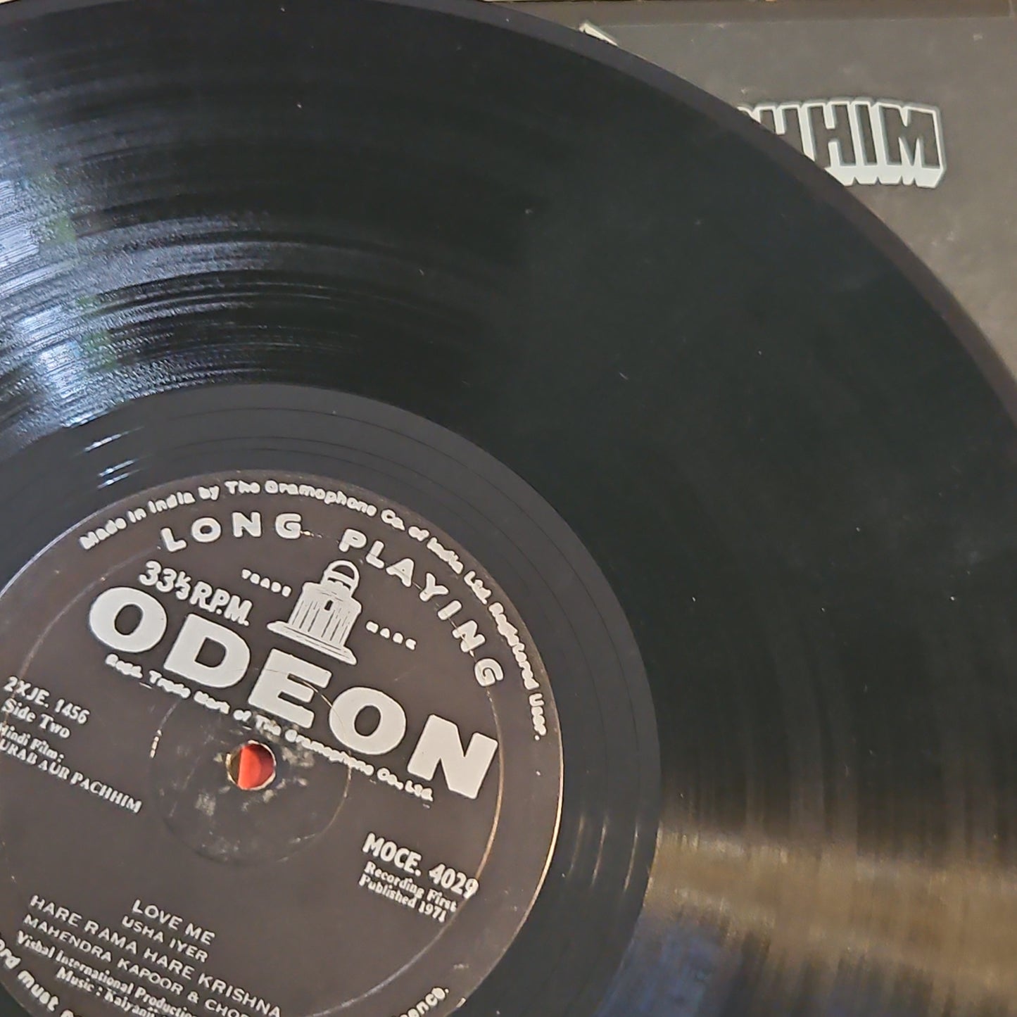 Purab Aur Pachchim first odeon classic collectible 2 LP set in VG+ to excellent Psych Funk
