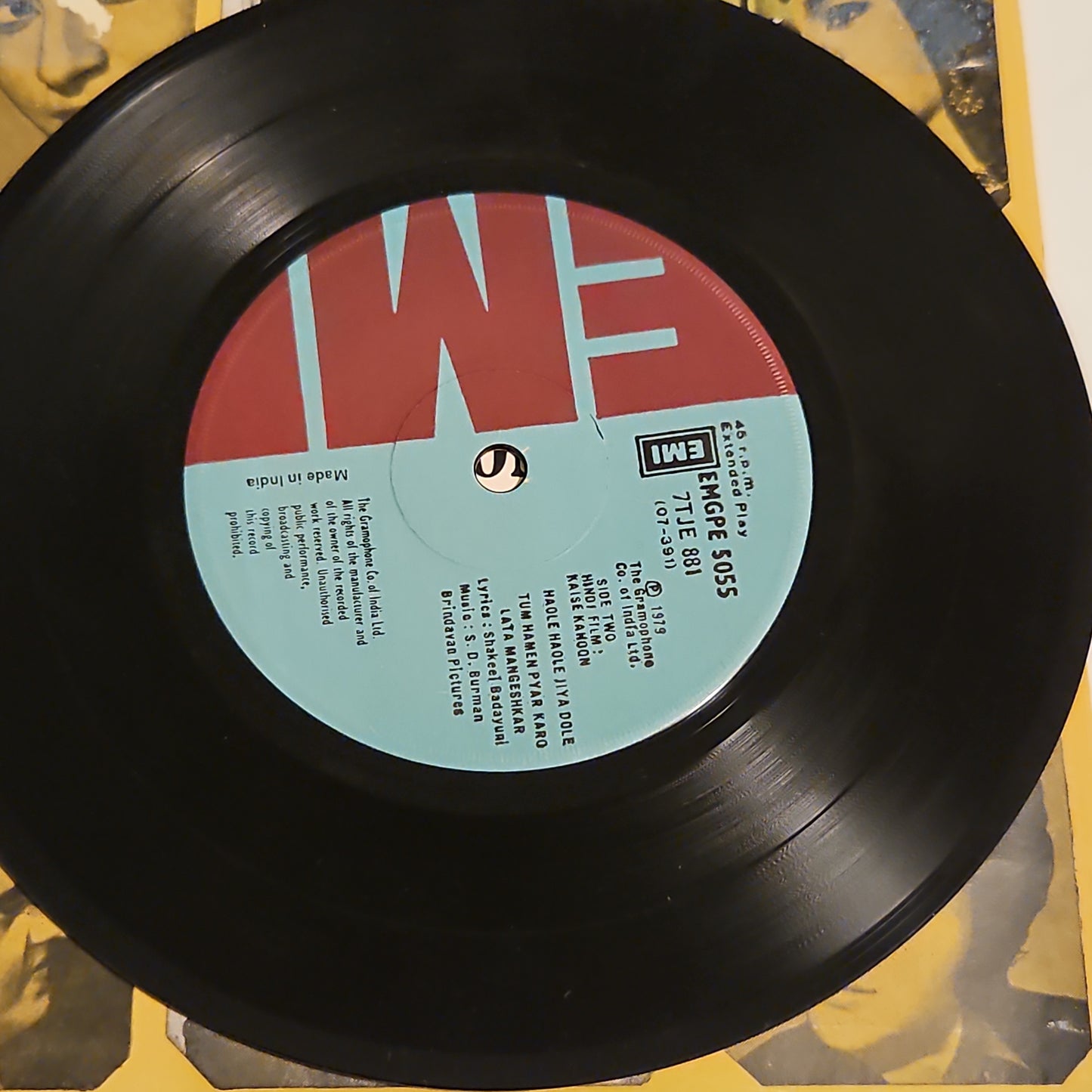 Kaise Kahoon - Classic S D Burman EP in Near Mint