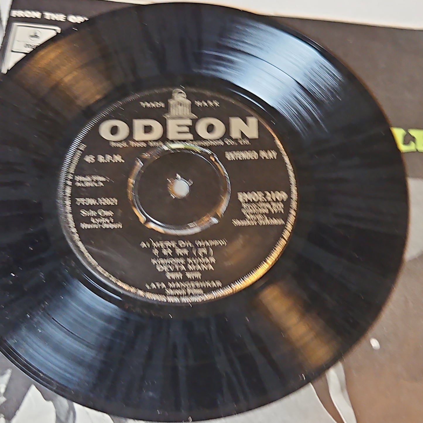 Albela - Classic Shankar Jaikishan Odeon EP Rare in Near mint