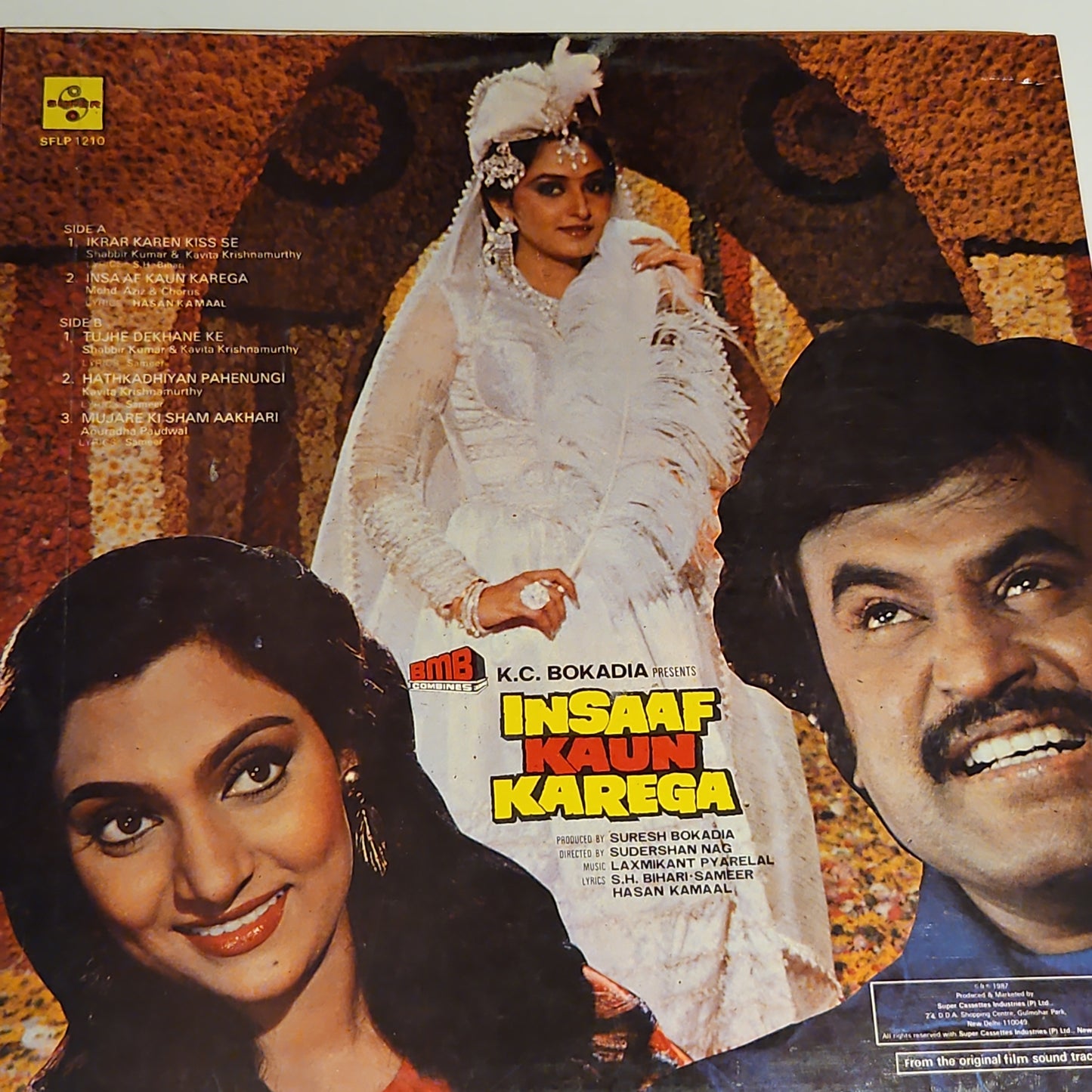 Laxmikant Pyarelal - Insaaf Kaun Karega - Unplayed New MINT