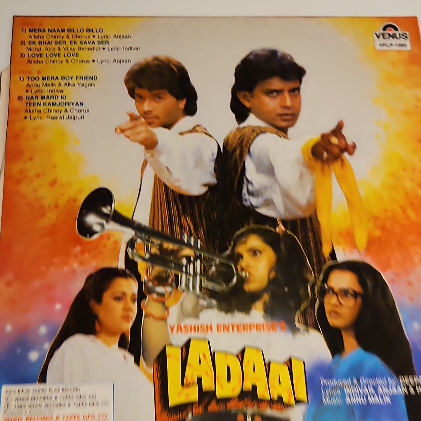 Annu Malik - Ladaai - Unplayed New MINT