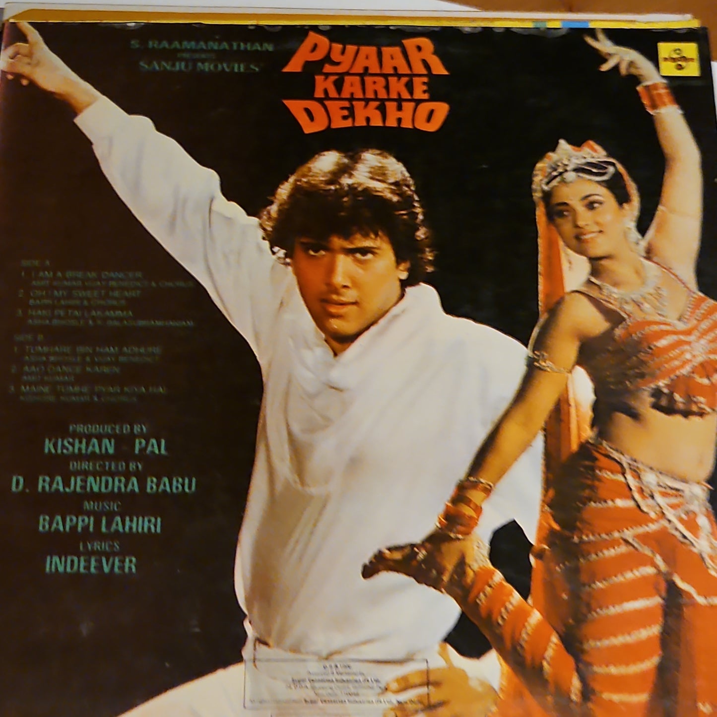 Bappi Lahiri - Pyar Karke Dekho - Unplayed New MINT