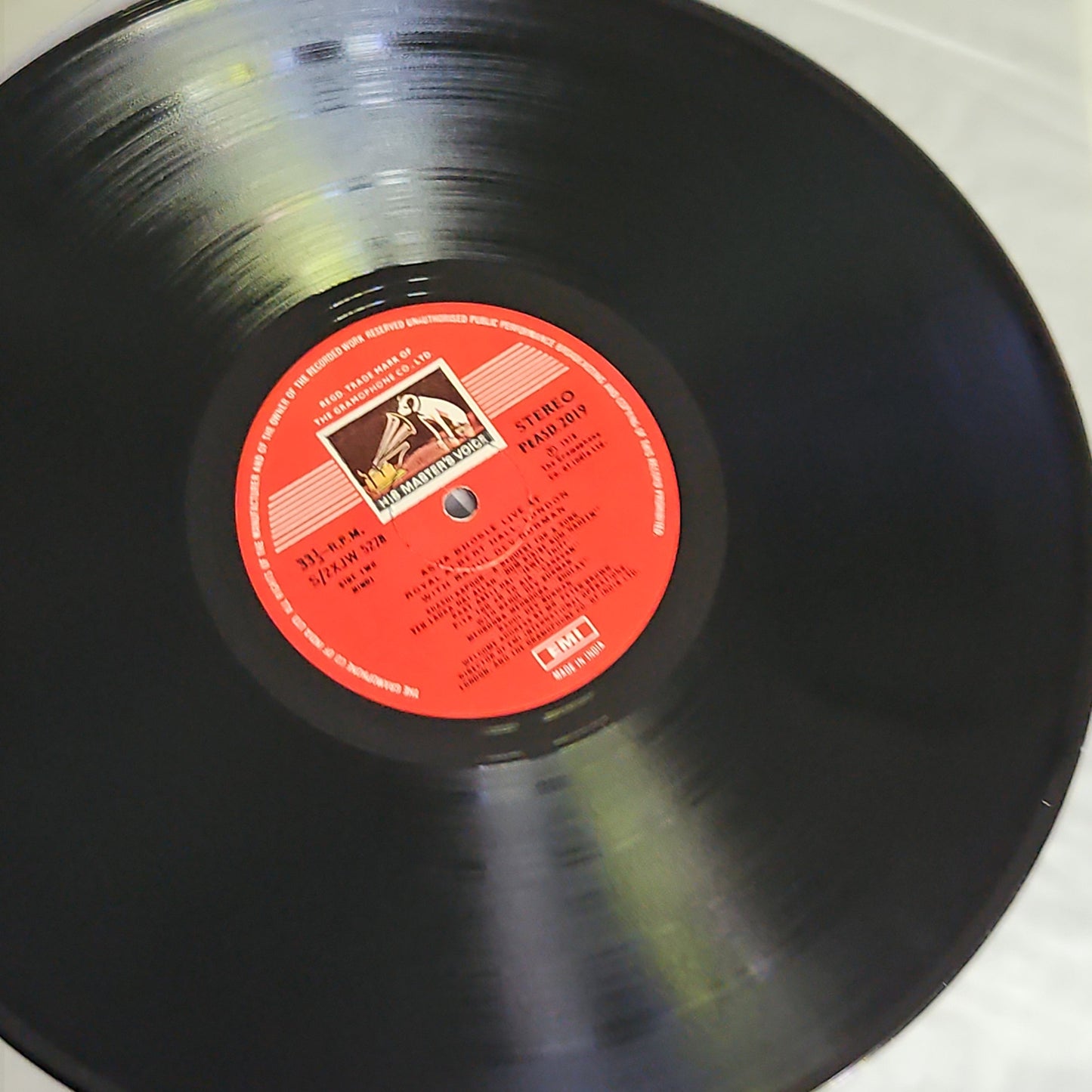 R D Burman & Asha Bhsole Live at Royal Albert Hall 2 LP set near mint
