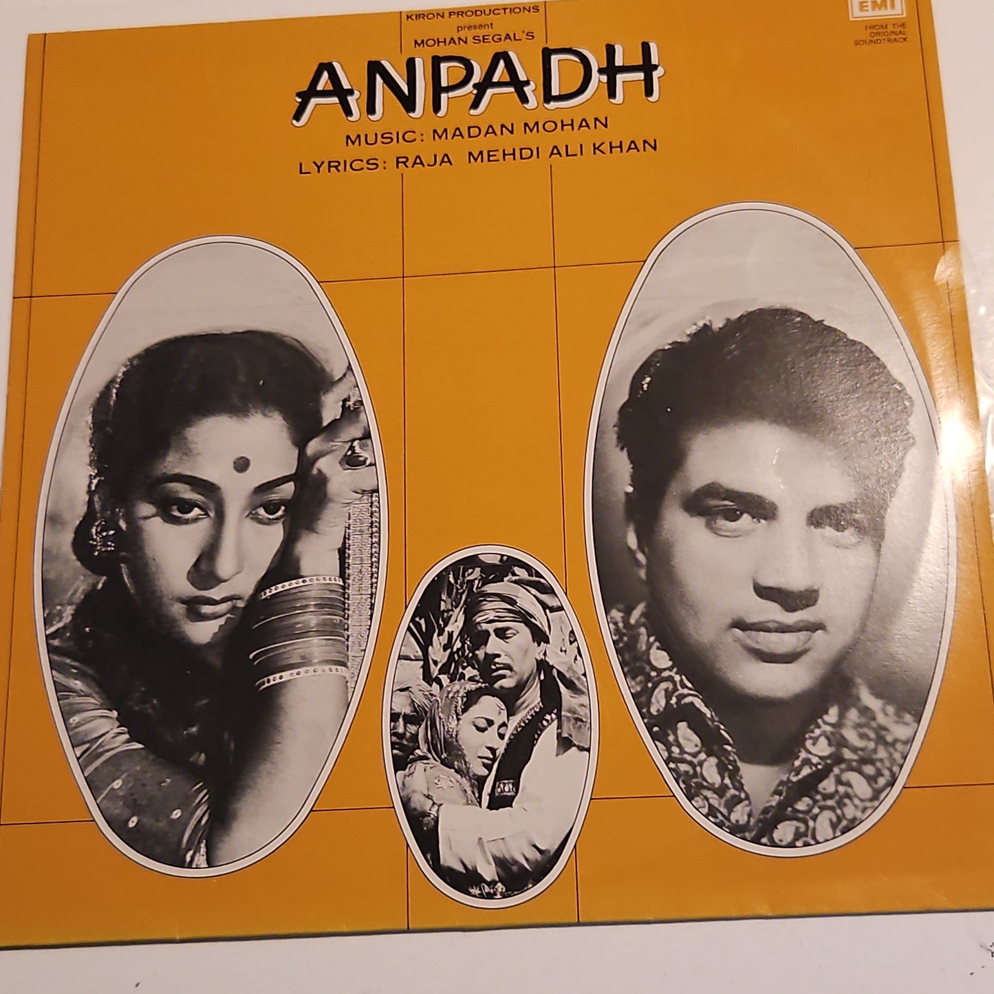 3 LPs package Madan Mohan Anpadh, Chirag , Woh Kaun Thi plus Aap ki Parchhaiyan Near mint