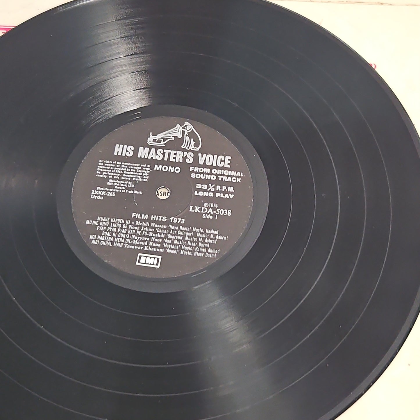 Film Hits 73- Pakistani Soundtrack in Near Mint