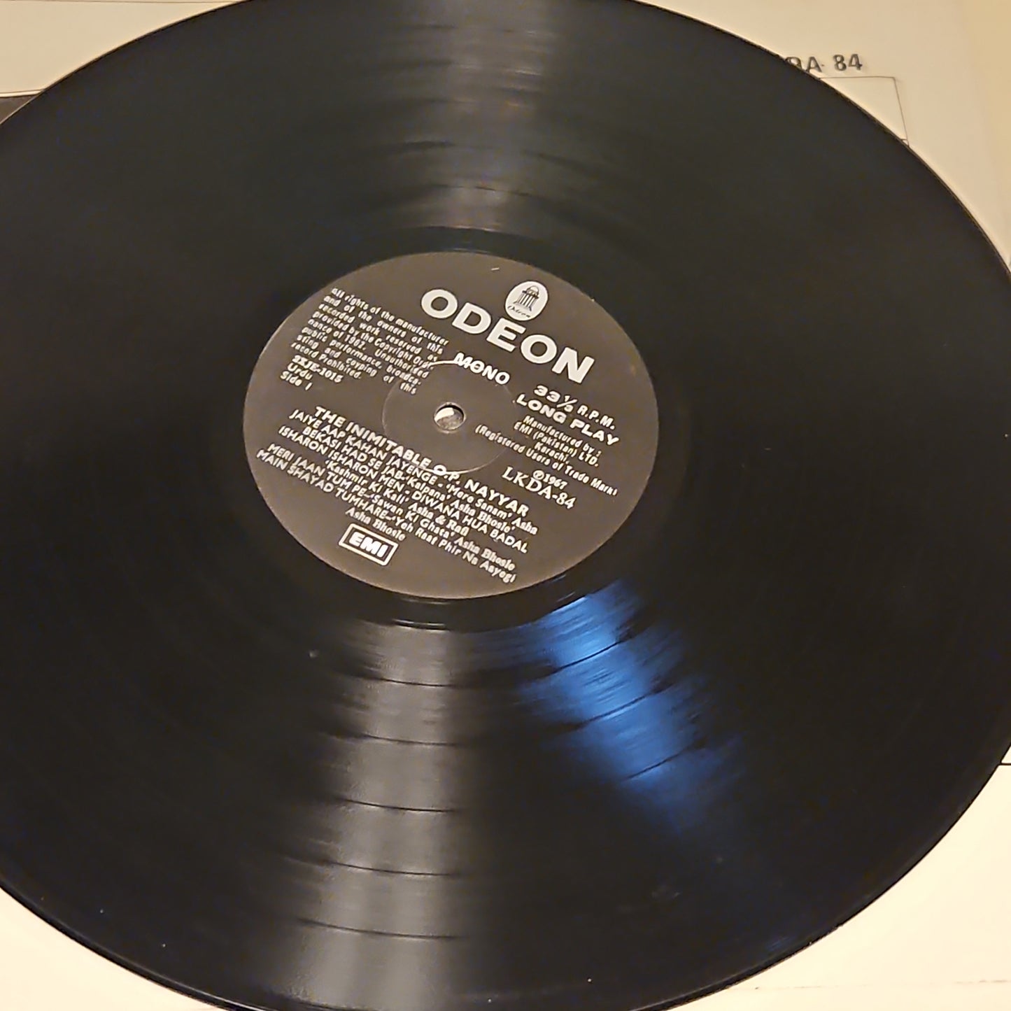 O P NAYYAR - Inimitable O P Nayyar in Near Mint LKDA84
