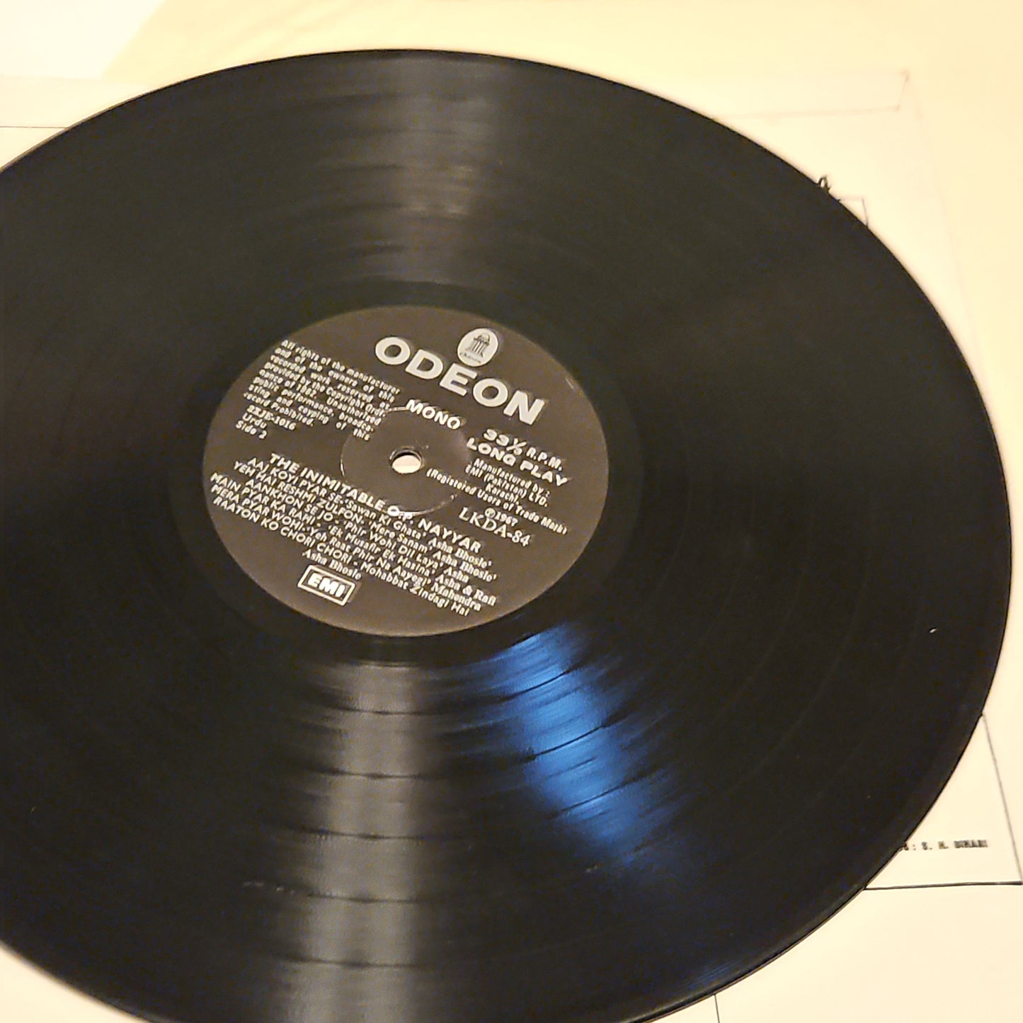 O P NAYYAR - Inimitable O P Nayyar in Near Mint LKDA84