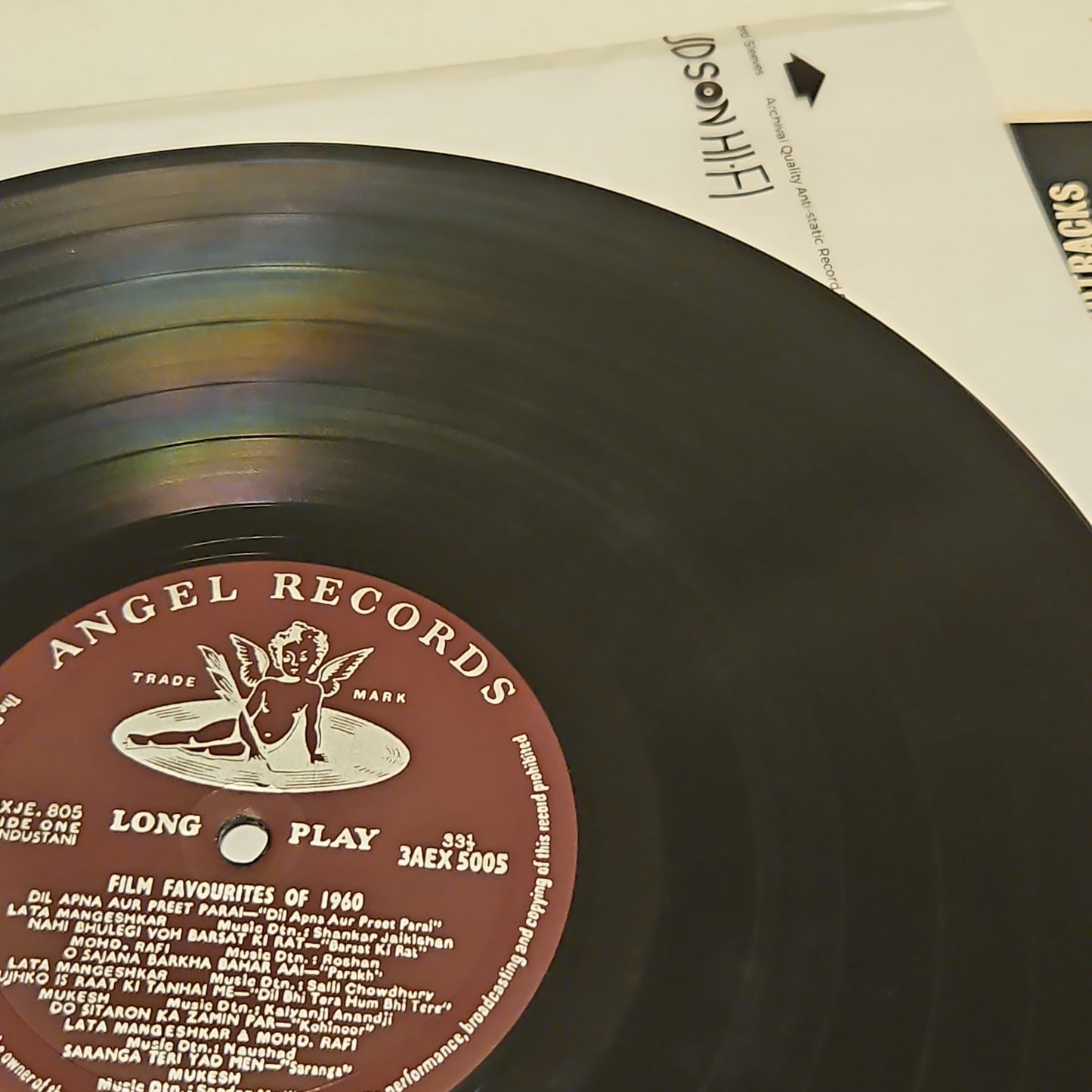 Various - Film Favourites Of 1960 in 1st Angel pressing - in near mint condition