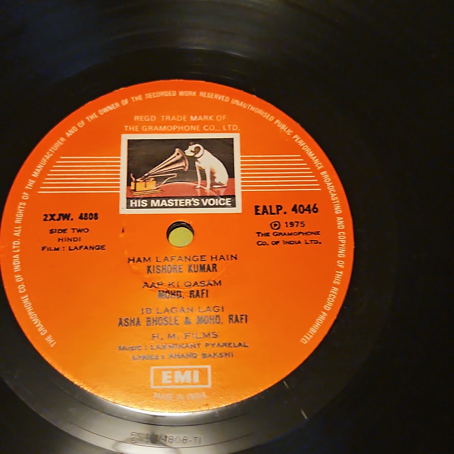 LAFANGE - Laxmikant Pyarelal superhit 1st pressing in near mint