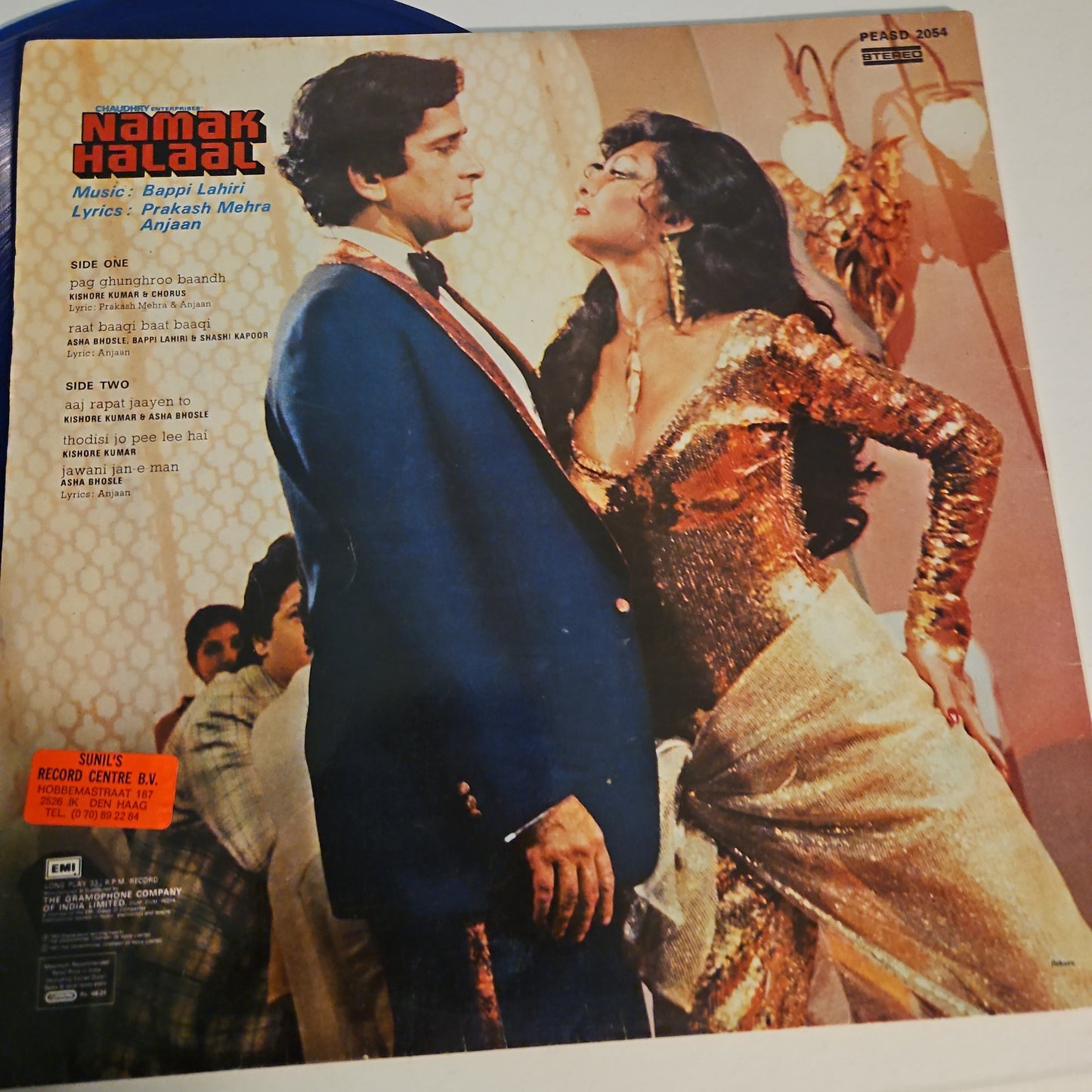 Color Blue Namak Halal - Bappi Lahiri - superhit blockbuster gatefold in Good+