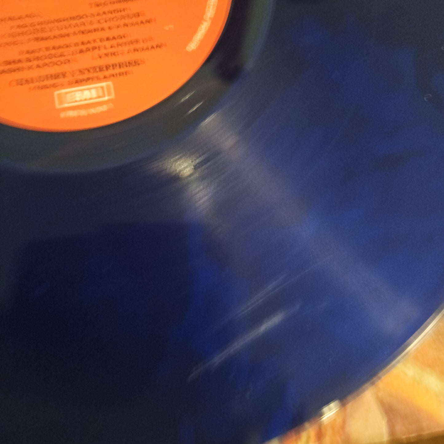 Color Blue Namak Halal - Bappi Lahiri - superhit blockbuster gatefold in Good+